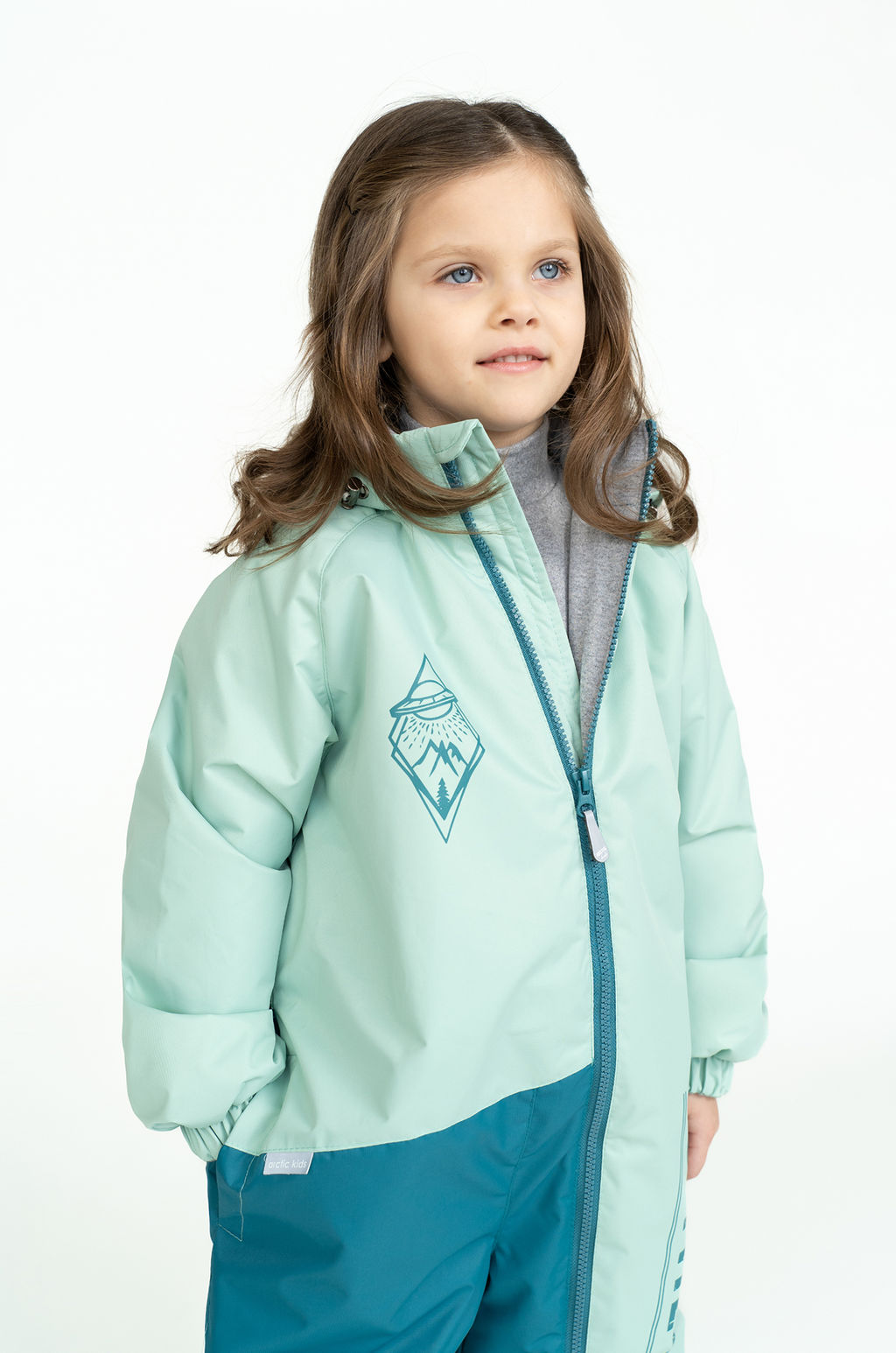 Комбинезон демисезонный мята - Arctic kids фото 25