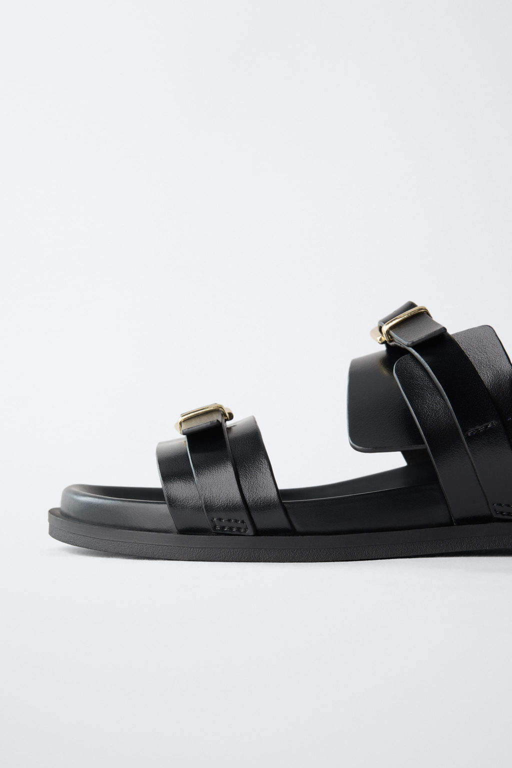 SANDALIA HEBILLAS / Negro - Zara фото 6