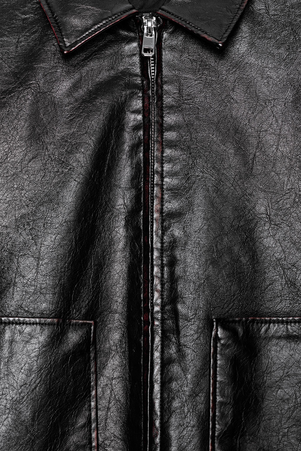 FAUX LEATHER JACKET - Zara фото 9
