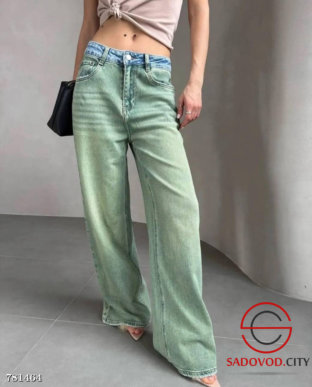 Женские базовые джинсы палаццо - Bruno фото 5