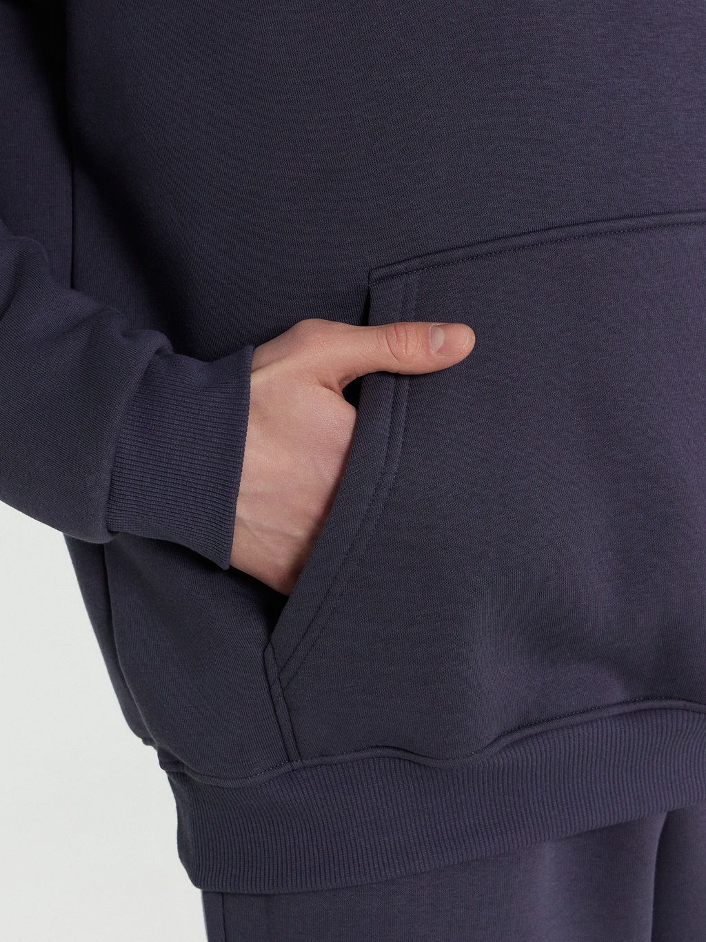 КОМПЛЕКТ МУЖСКОЙ (ХУДИ, БРЮКИ) антрацит 191013