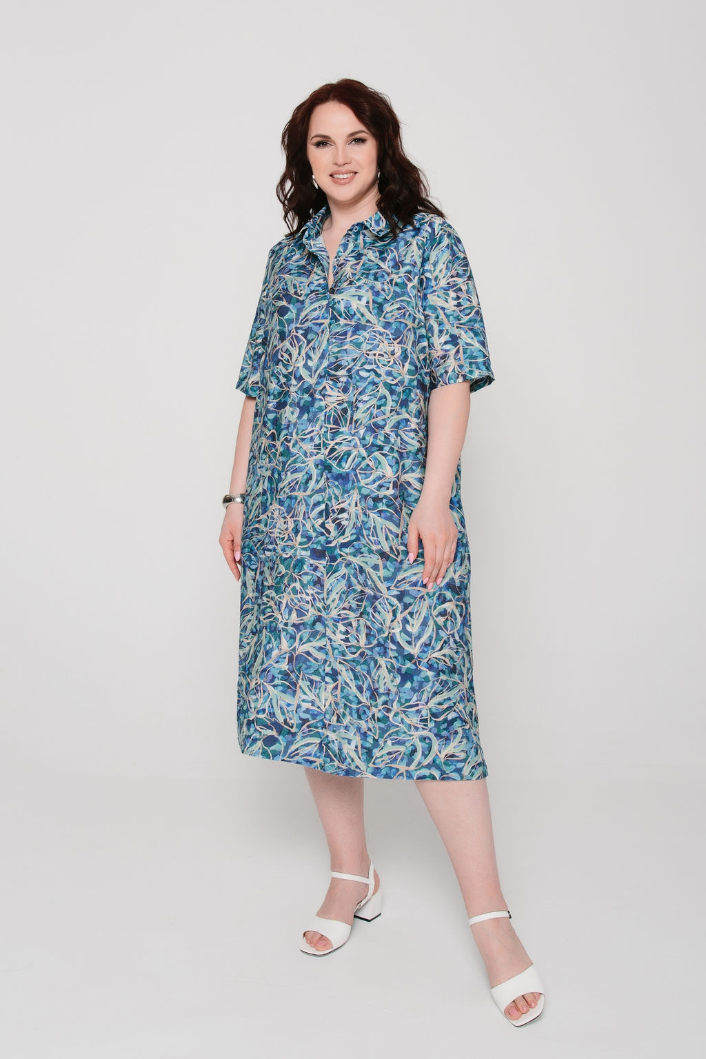 штапель 100% вискоза Платье - Prima linea фото 8