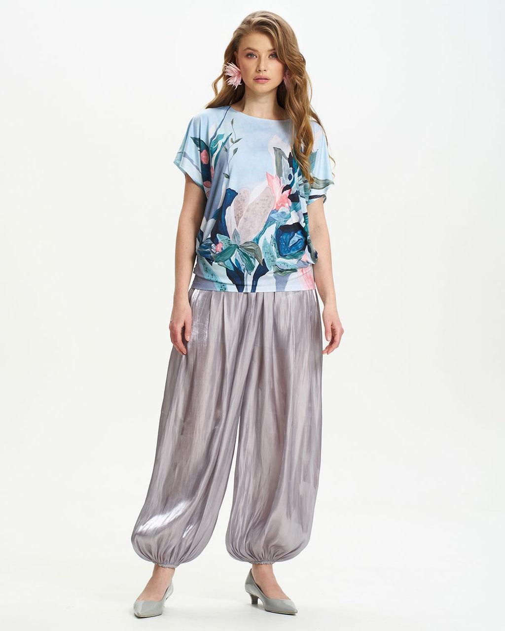 авторская вискозная футболка- кимоно - Sahar art lab фото 8