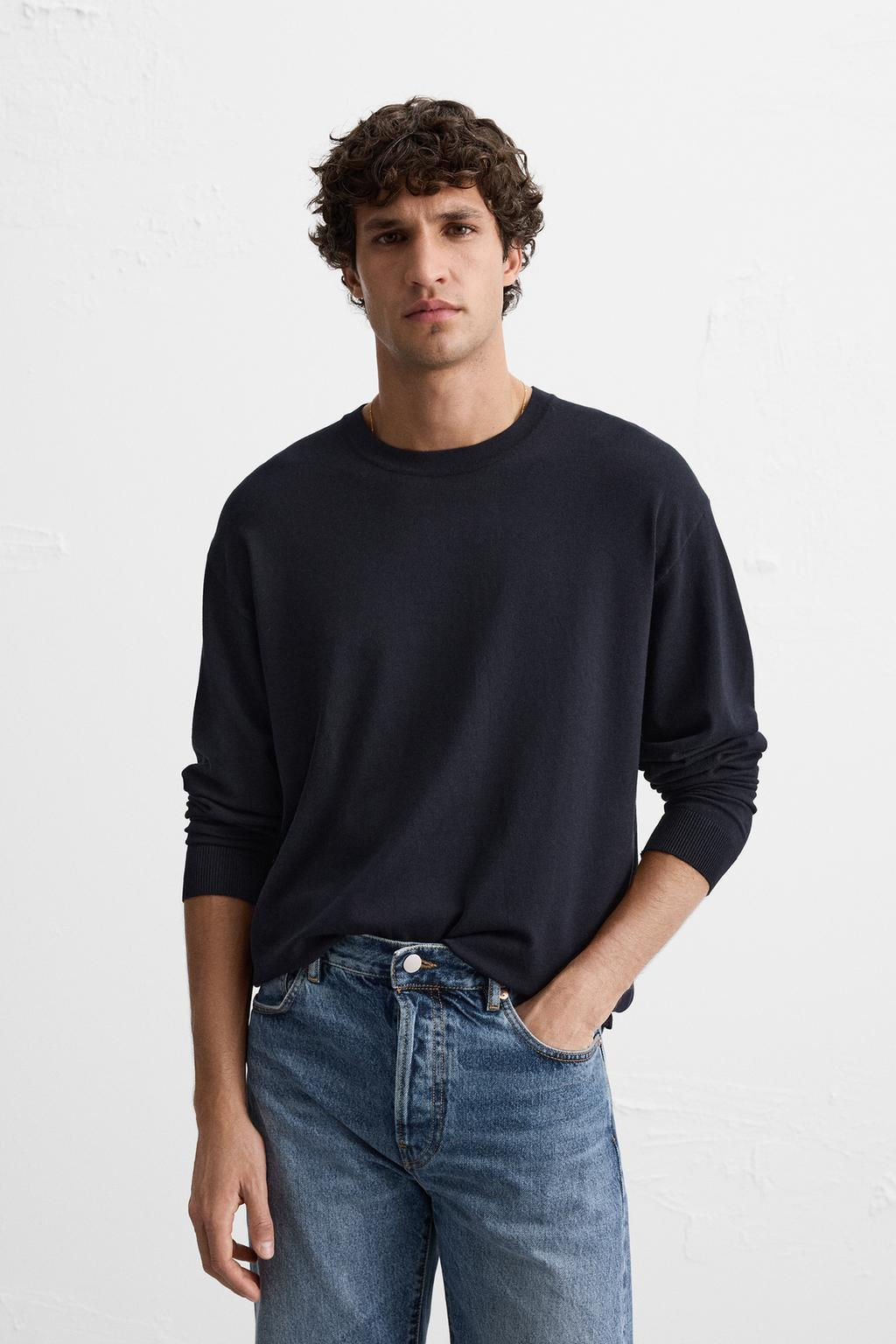 BASIC VISCOSE BLEND SWEATER - Zara фото 11