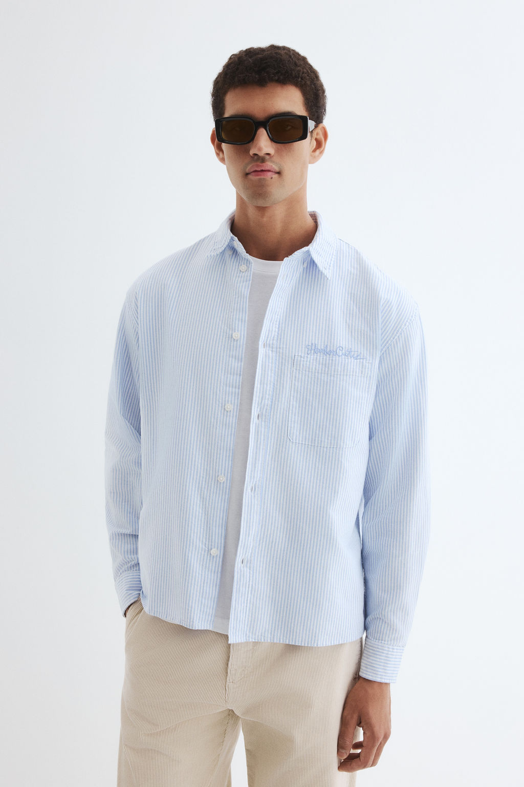 Camisa Oxford Loose Fit - H&m фото 4