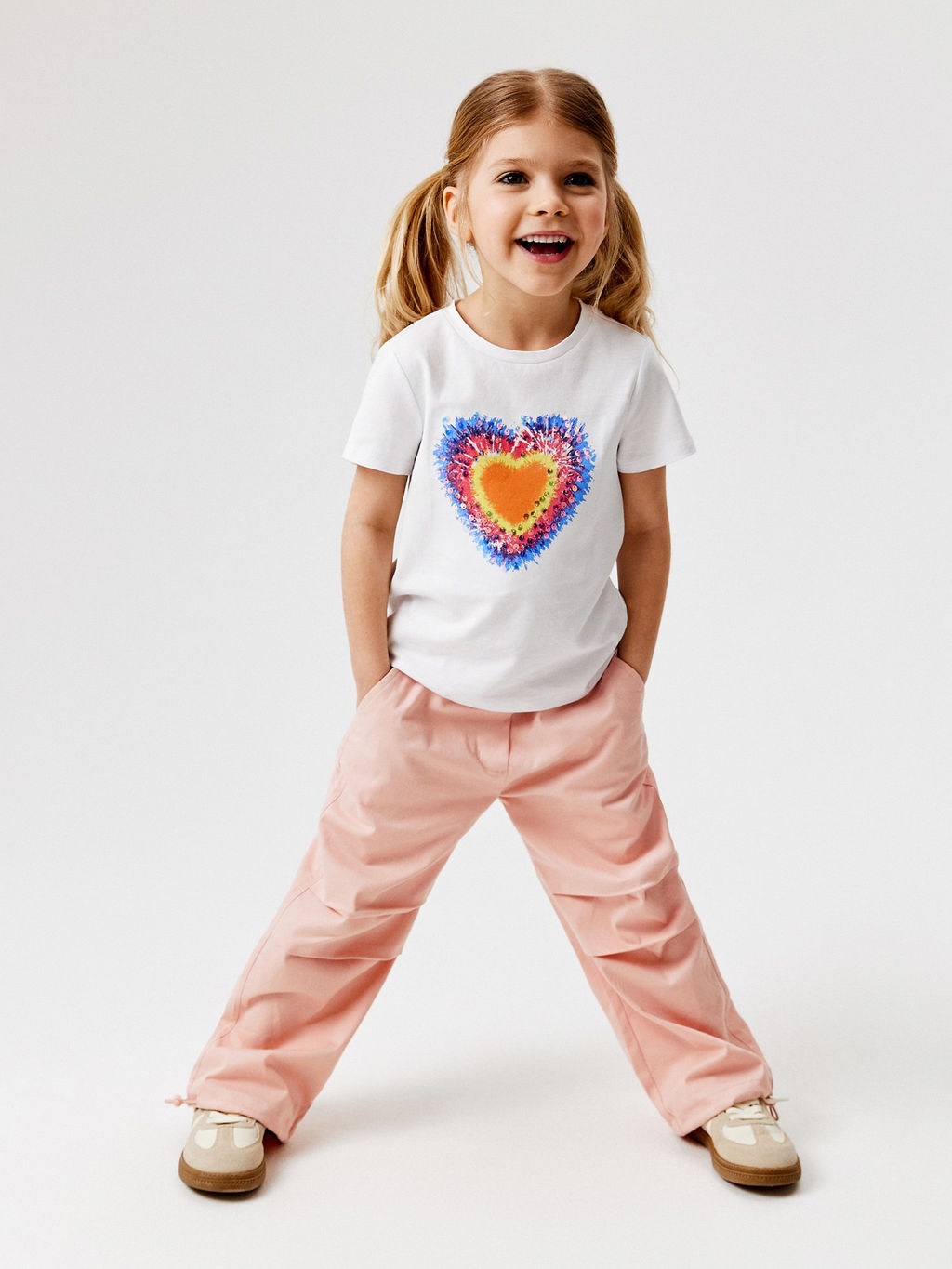 ACOOLA / Футболка детская для девочек Salvia белый