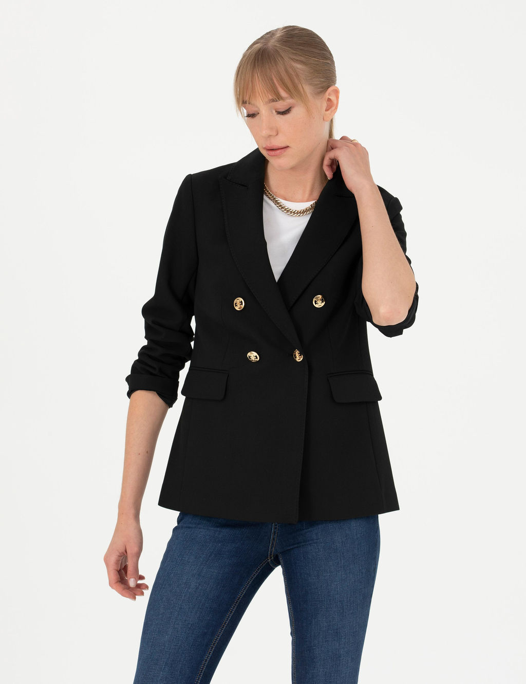 Siyah Slim Fit Ceket - Pierre cardin фото 3