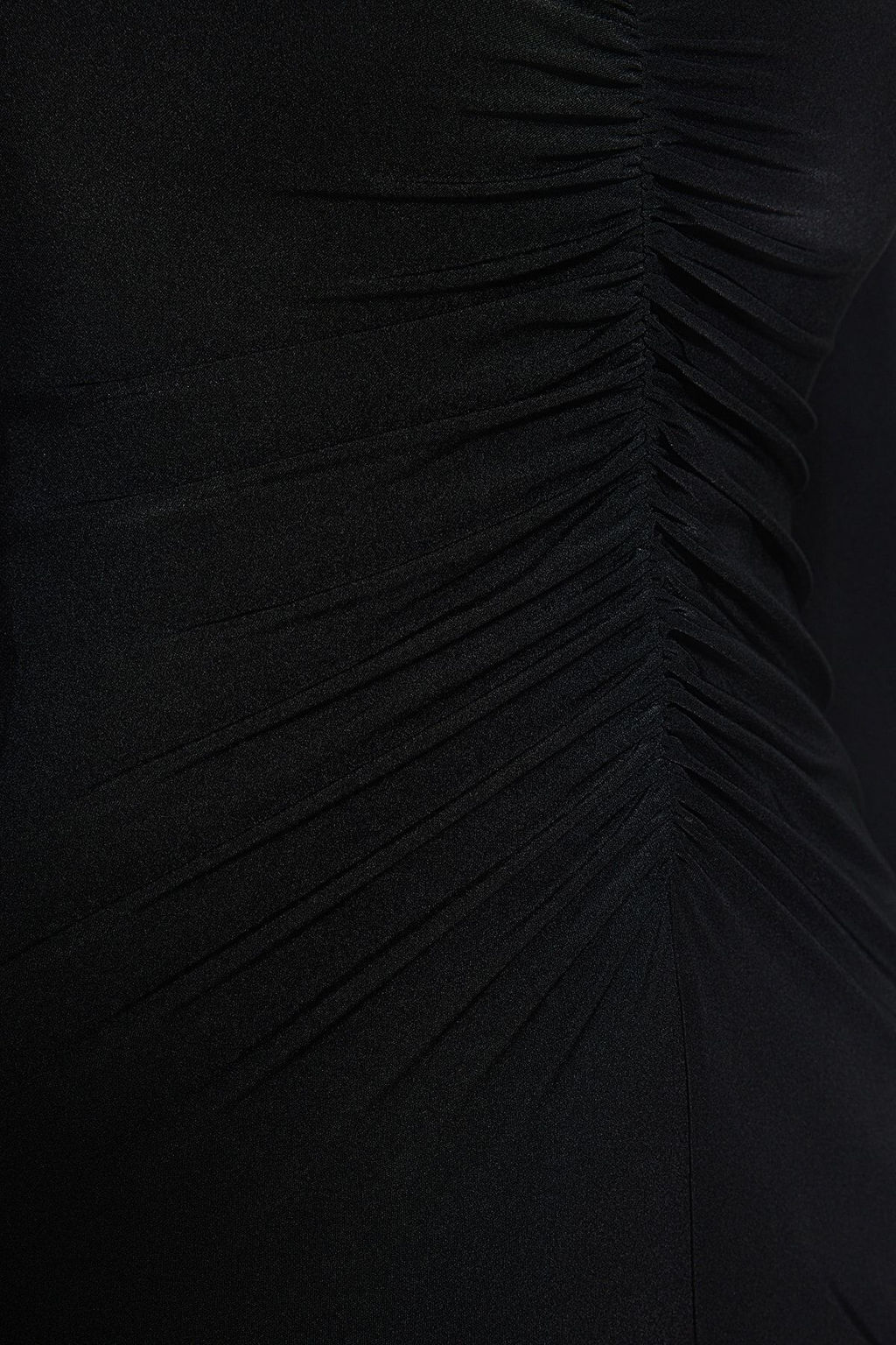 Siyah Vucuda Oturan Orme S?k Midi Abiye Gece Mezuniyet Elbisesi TPRAW24EL00079 - Trendyolmilla фото 5