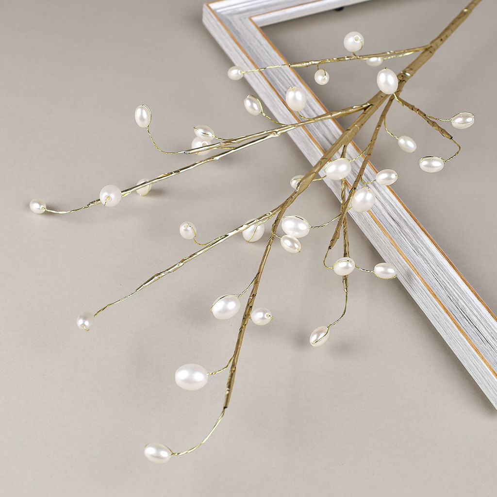 Цветок декоративный стеклярус / SA23491 /уп 360/ - Галеонтрейд фото 3