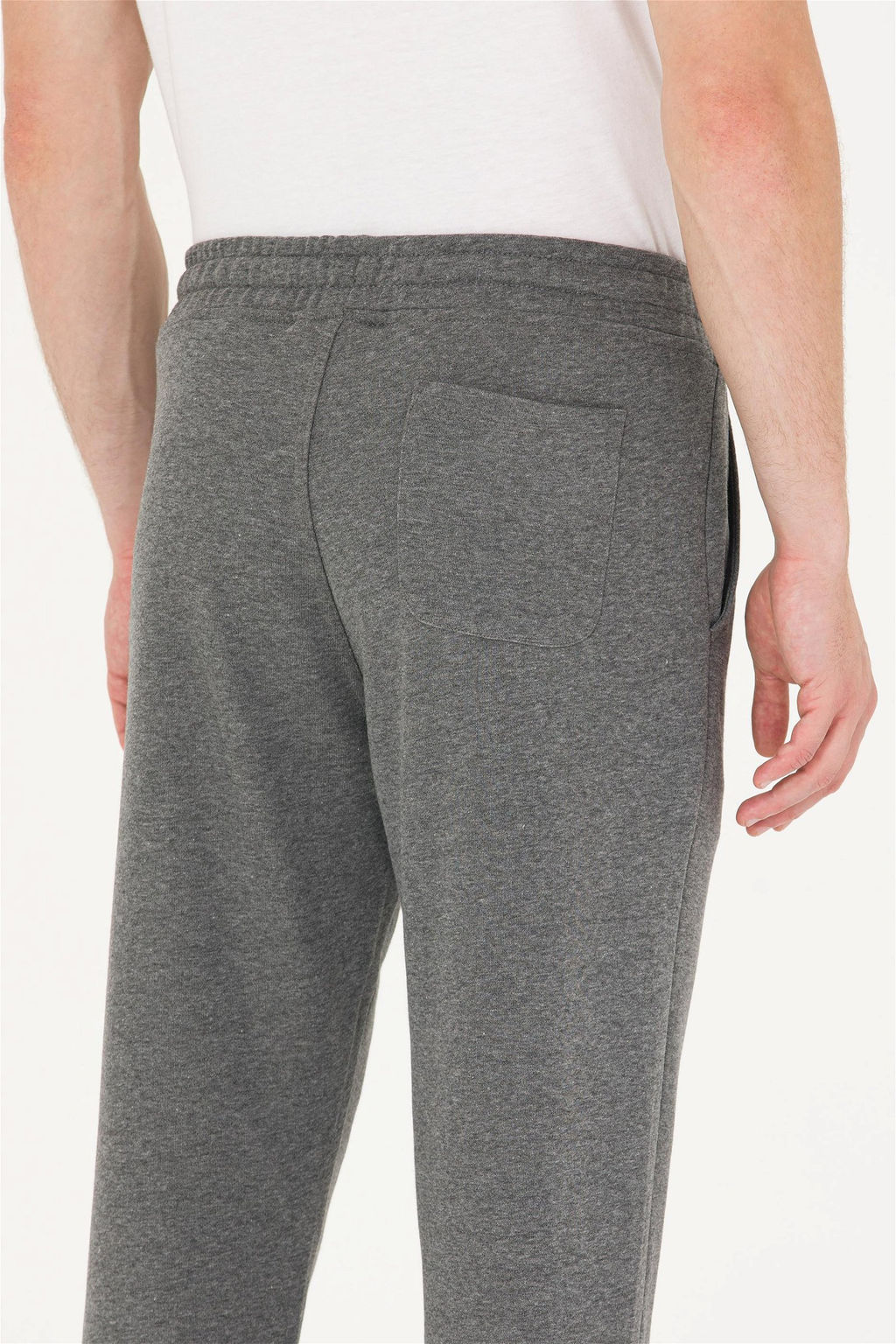 Мужские спортивные штаны антрацитового меланжа - U.s. polo assn фото 6