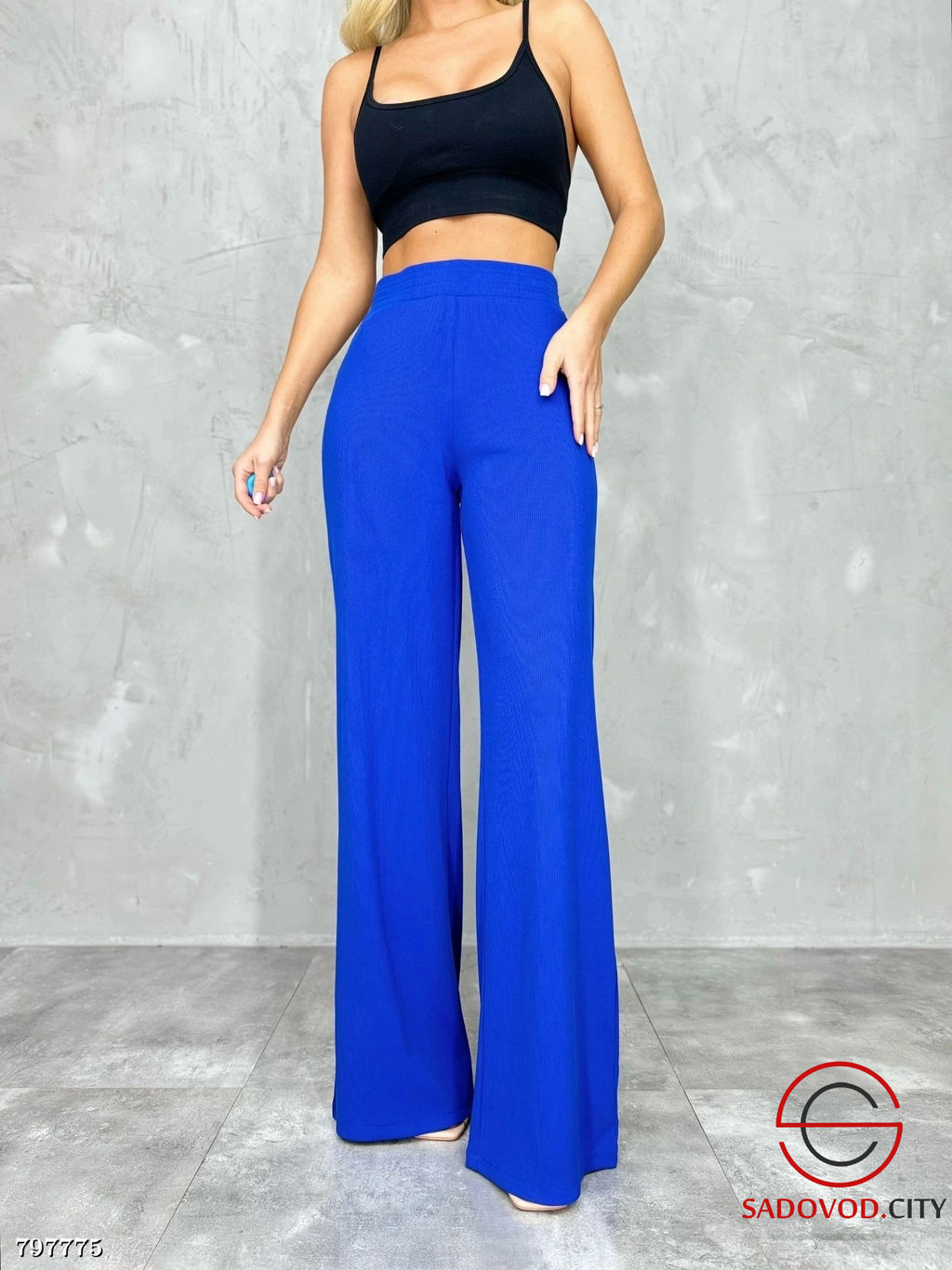 штаны женские лапша на резинке - Bruno фото 5