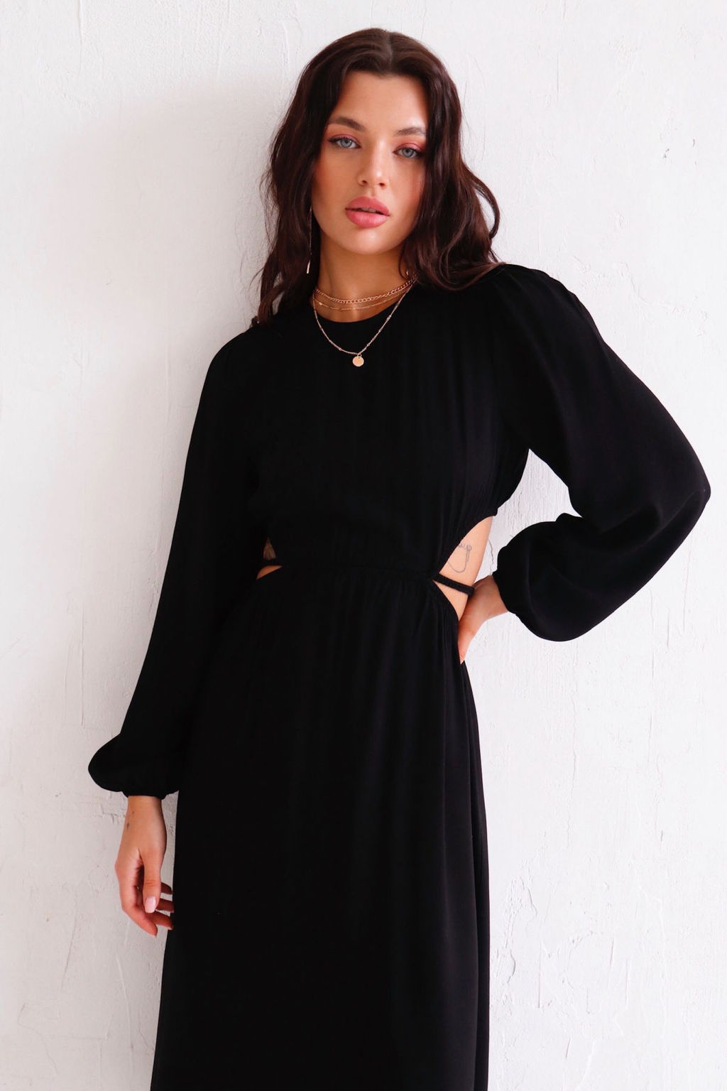 11278 Платье чёрное - Martichelli фото 11