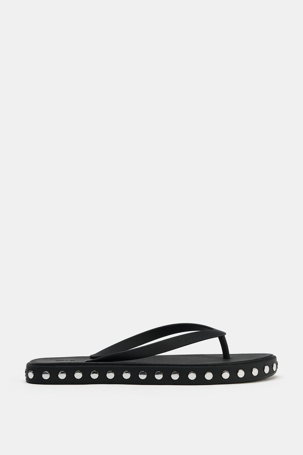 SANDALIA PLANA TACHAS / Negro - Zara фото 3