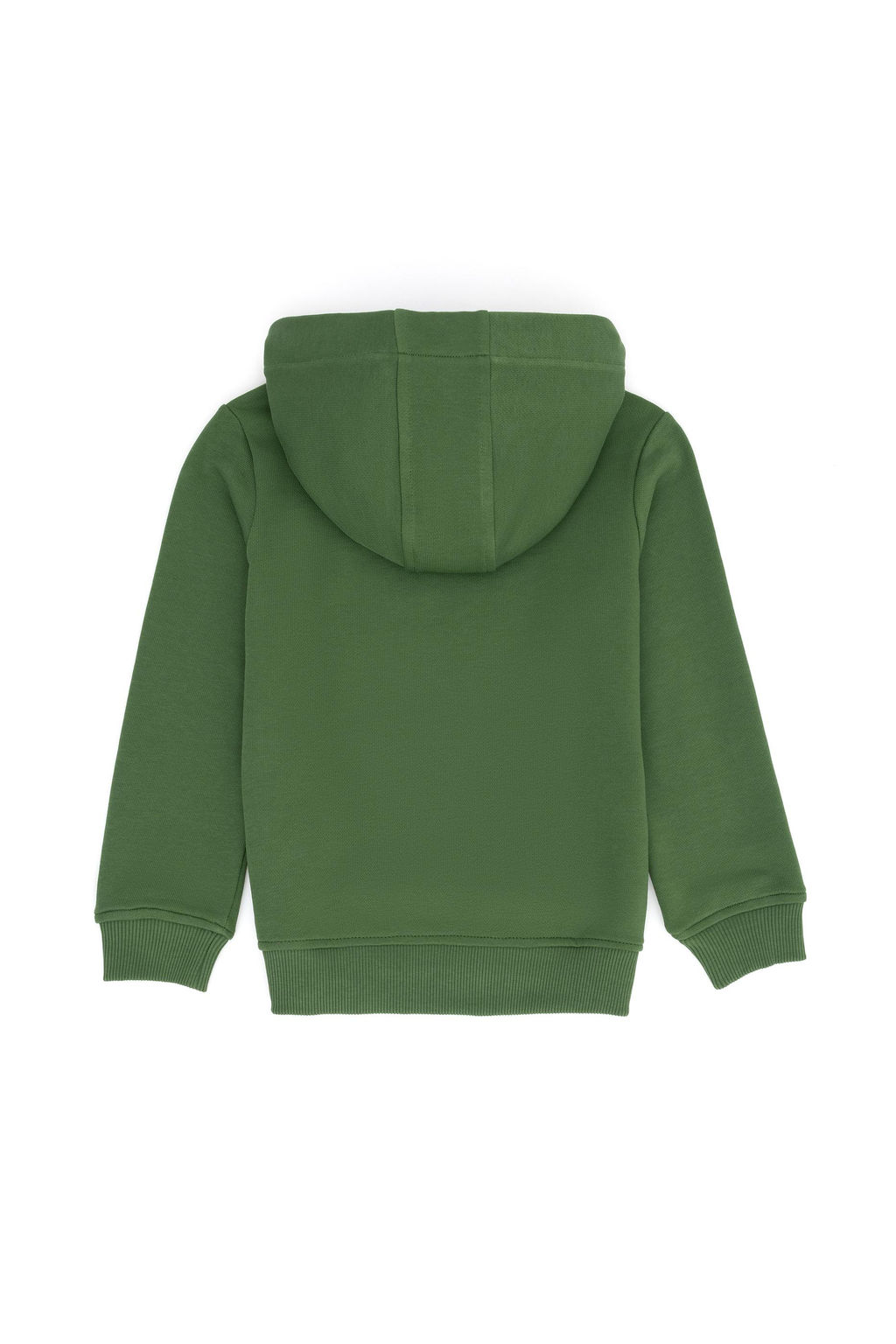 _ocuk Ye_il Basic Kap__onlu Sweatshirt