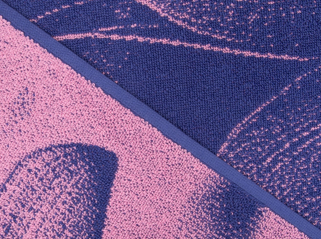 Полотенце махровое 6с103.412ж1 Танец вдвоем(пурпурн3) 50х90см