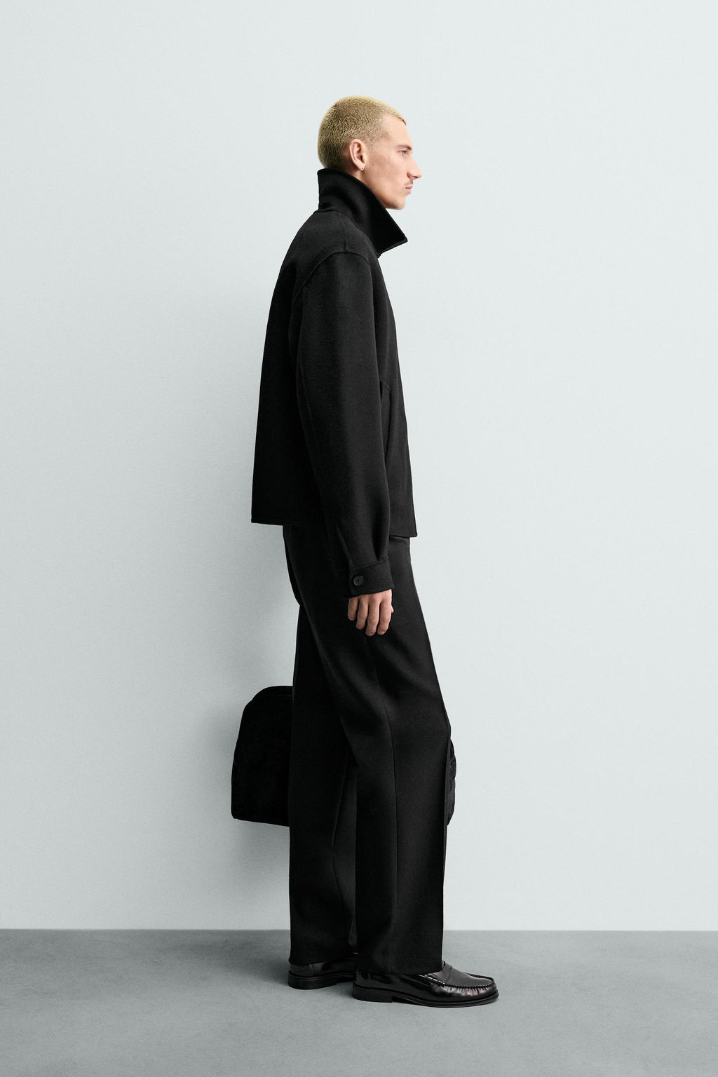 WOOL ZIP-UP JACKET ORIGINS - Zara фото 12