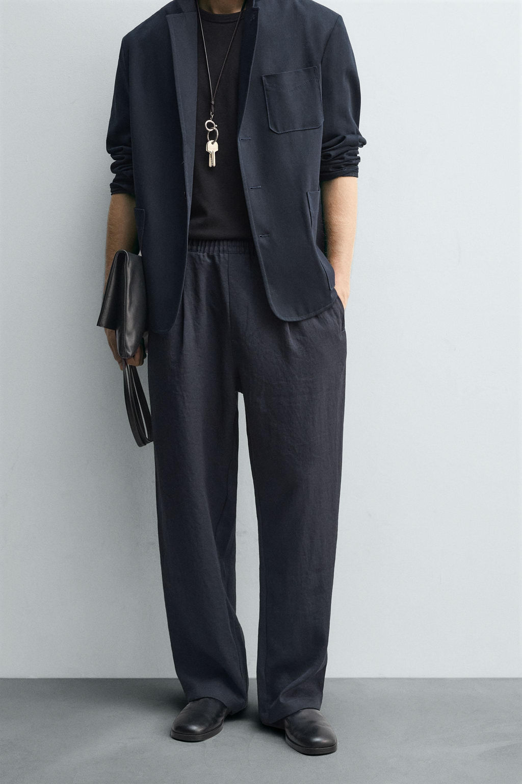 FLOWING PLEATED TROUSERS - Zara фото 2