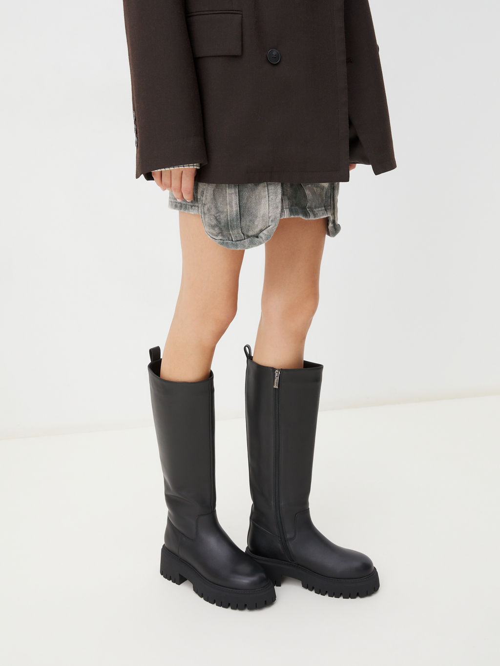 Женские сапоги TENDANCE Артикул 4077503, черный