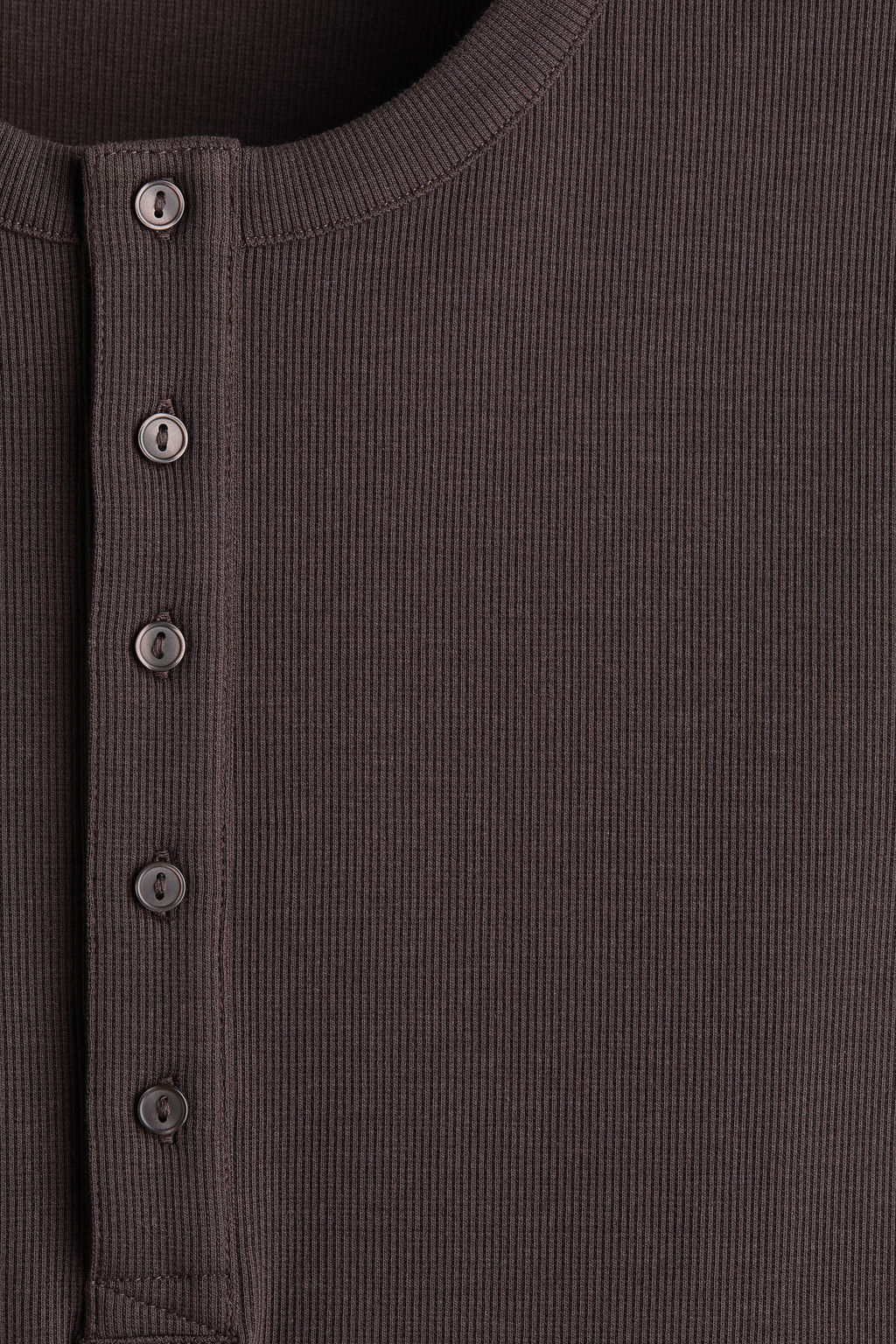 Camiseta de canal? con cuello panadero Slim Fit - H&m фото 9
