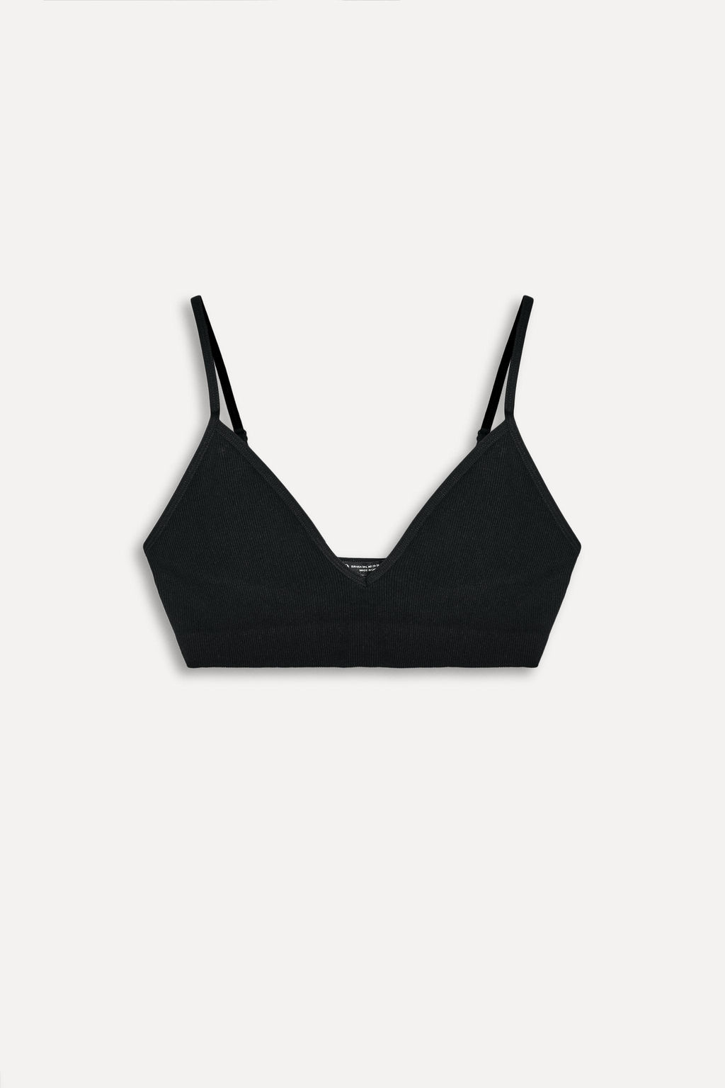 SEAMLESS RIBBED BRALETTE 50TH ANNIVERSARY - Zara фото 3