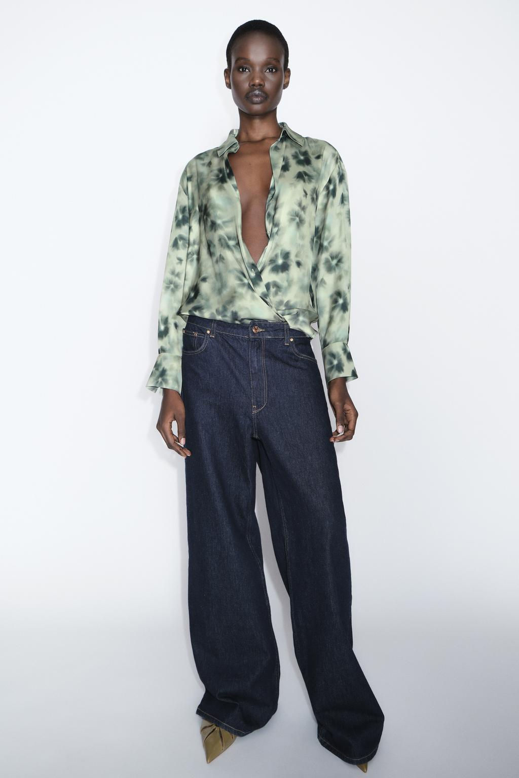 SATIN SHIRT - Zara фото 7