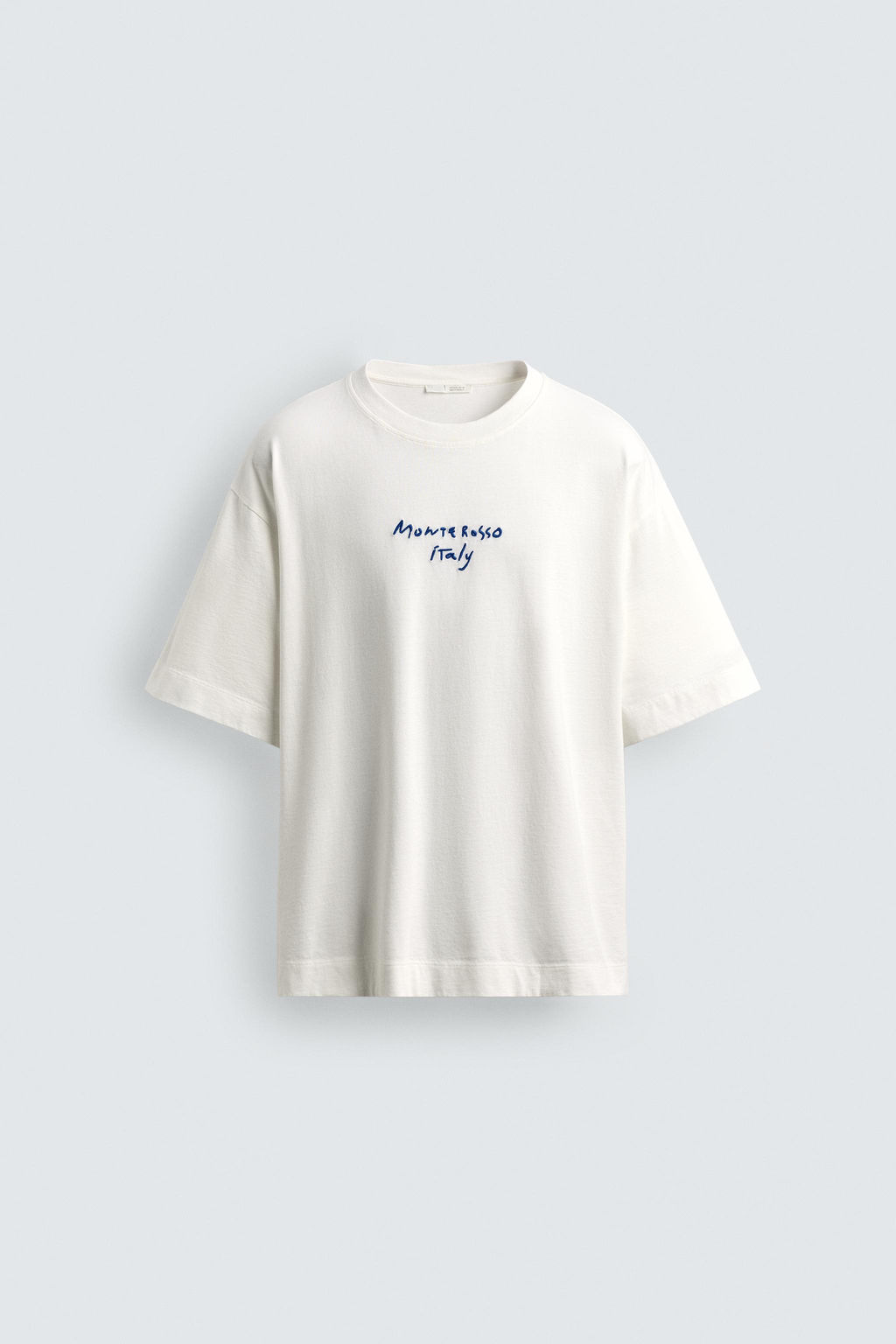CAMISETA ESTAMPADOS CONTRASTE / Blanco