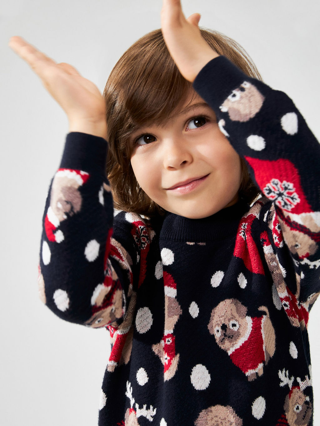 ACOOLA / Джемпер детский Mopsik холодный синий фото 3