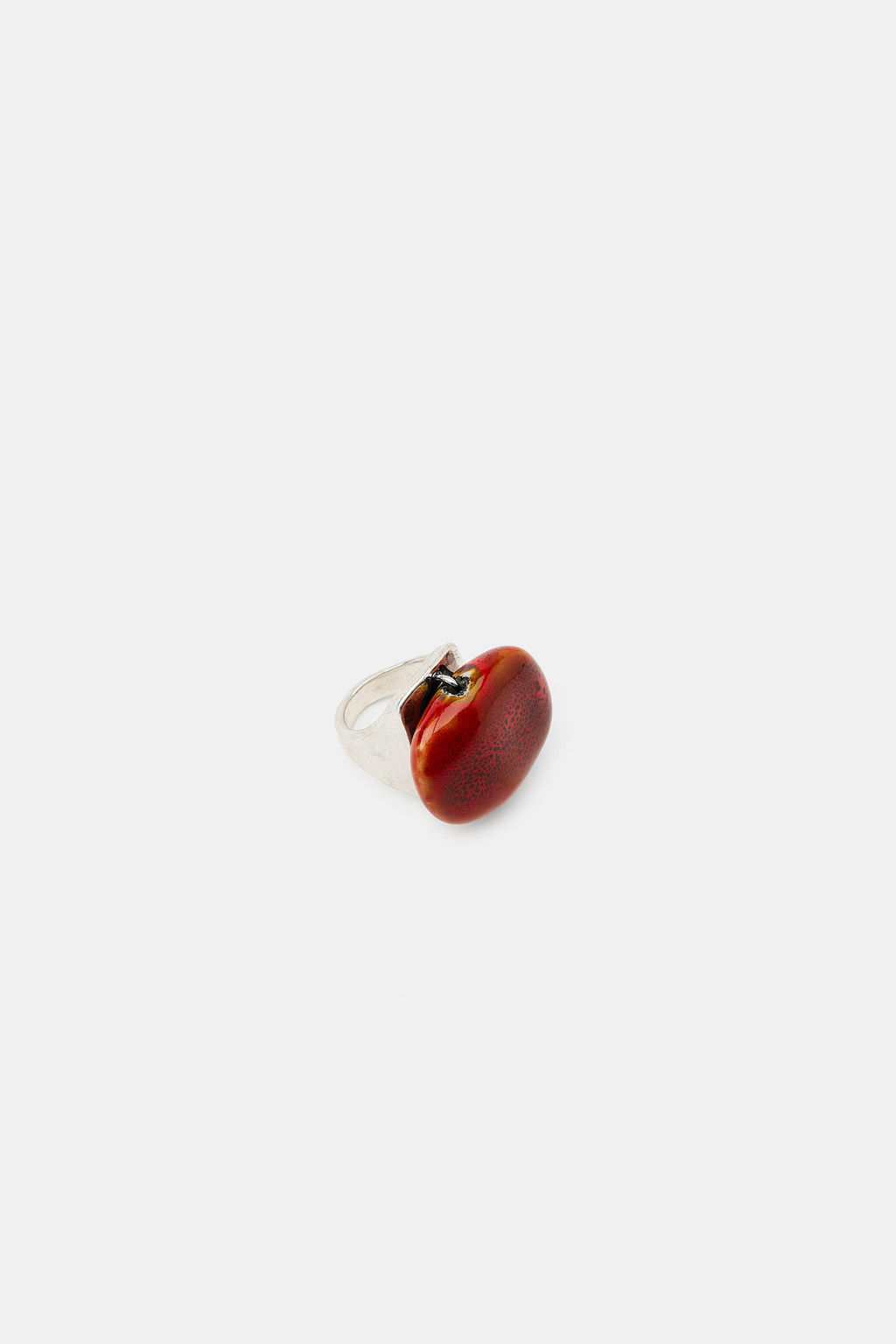 PACK OF 2 MAXI STONE RINGS - Zara фото 3