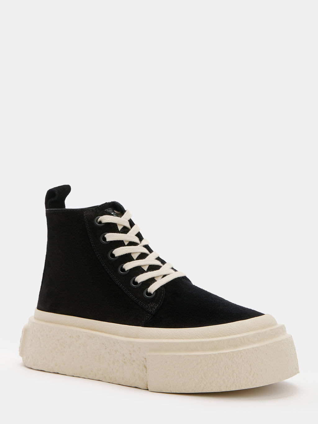 Женские высокие кеды MM6 MAISON MARGIELA SNEAKERS Артикул 4661587, черный