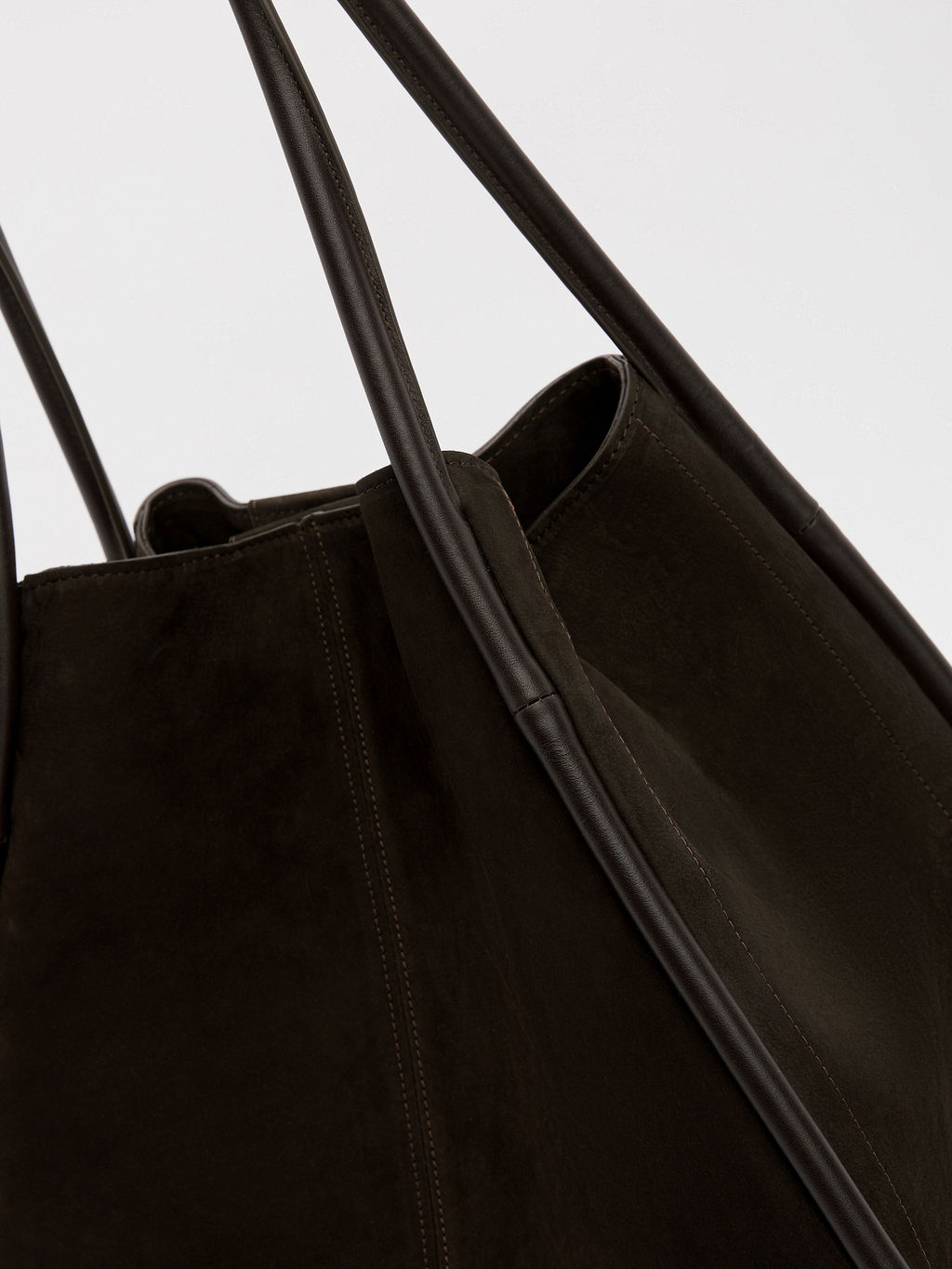 Женский шоппер CALZETTI MABEL Артикул 4673486, шоколадный  фото 3