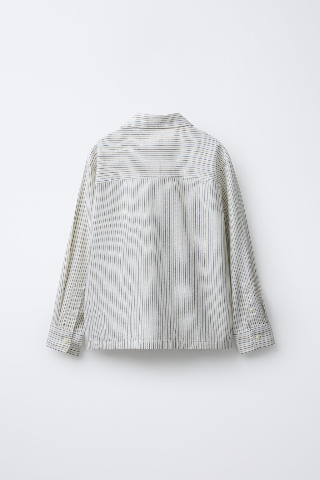 STRIPED FLANNEL SHIRT - Zara фото 2