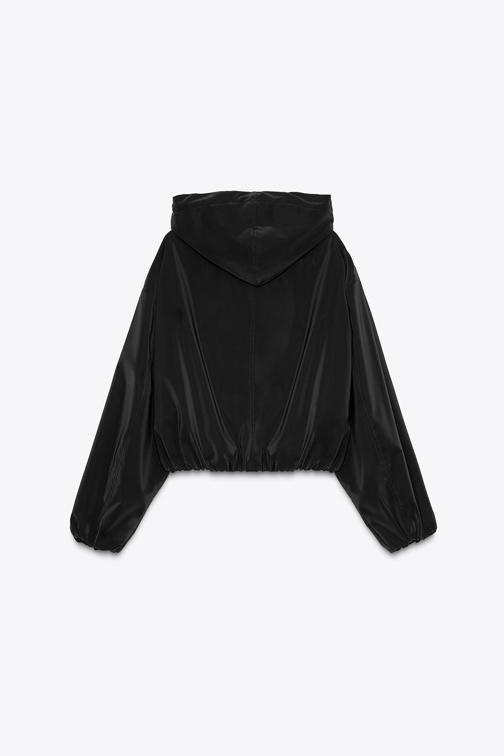 RUBBERISED HOODED JACKET - Zara фото 11