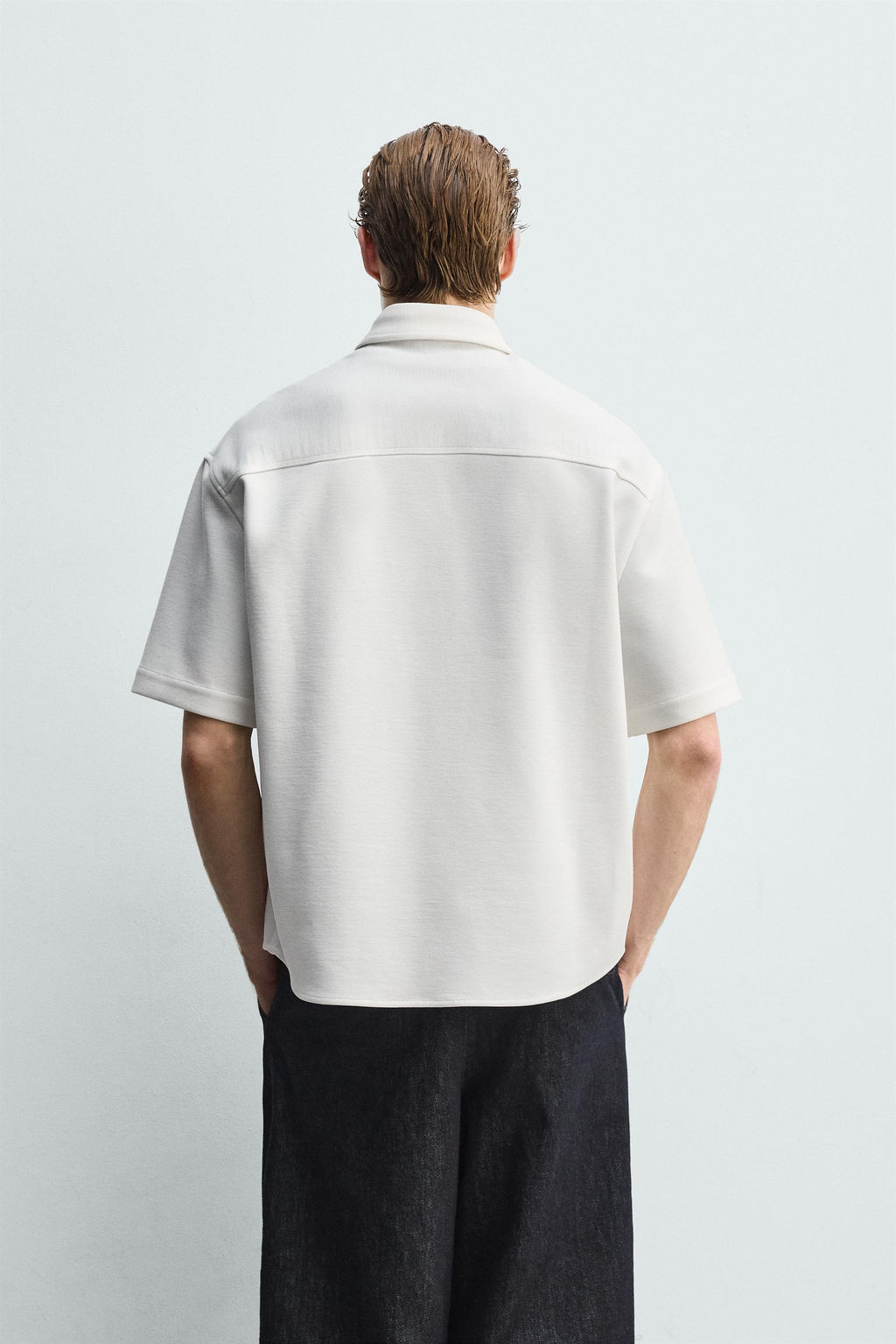 SOBRECAMISA CONFORT NON IRON / Blanco roto