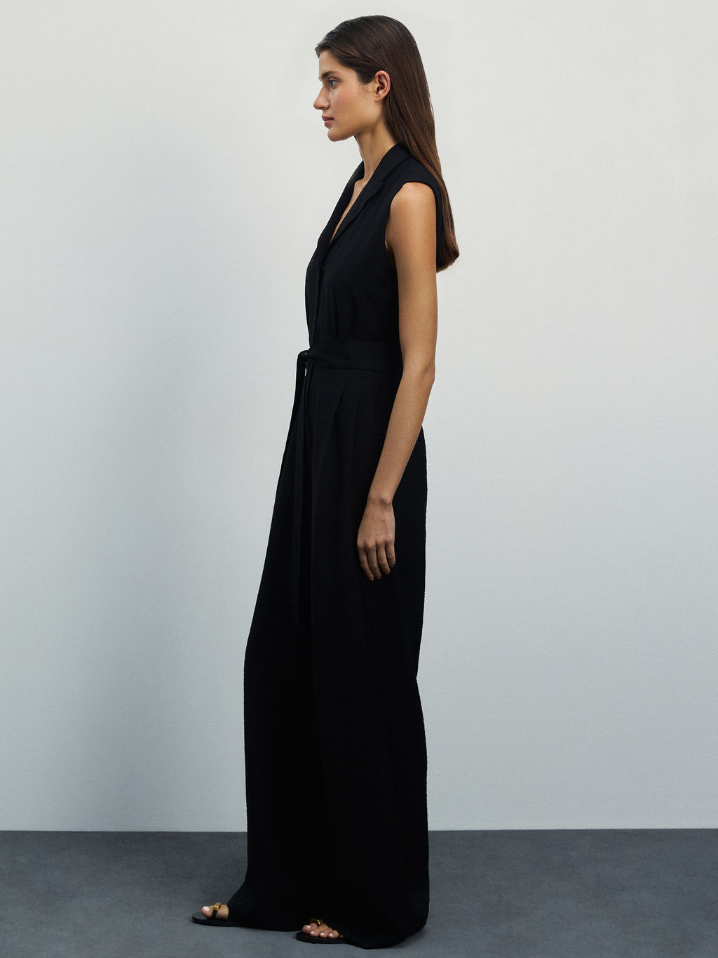 Комбинезон с поясом / Zarina  фото 3