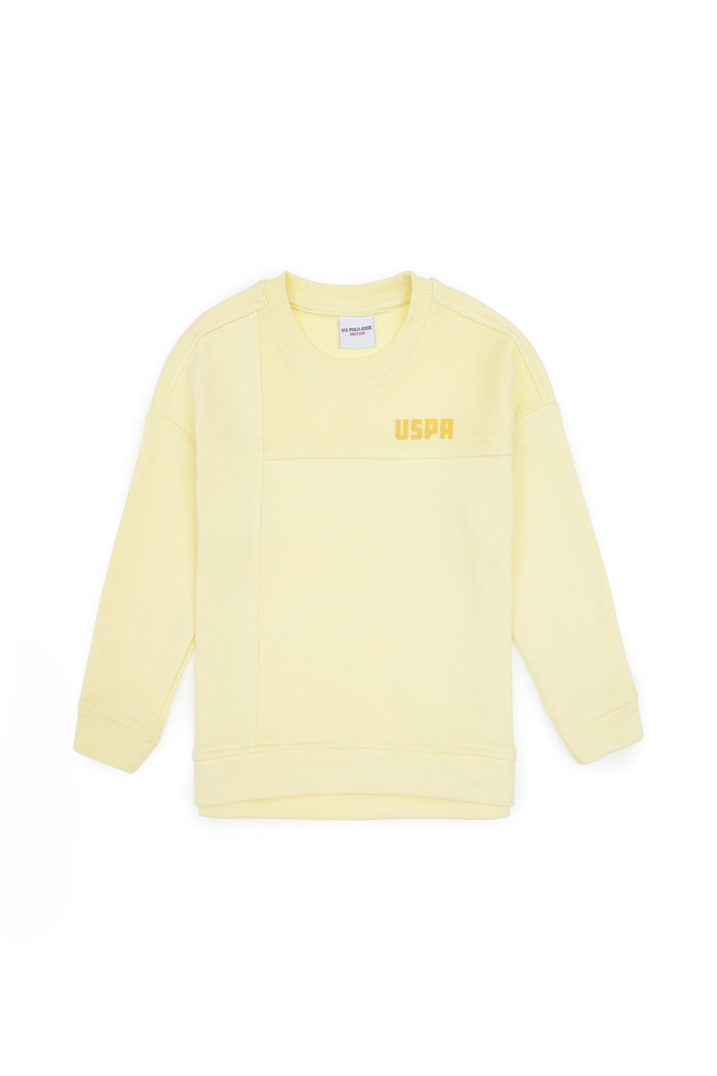 K_z _ocuk Sar_ Bisiklet Yaka Sweatshirt Sepette S_rpriz _ndirim - U.s. polo assn фото 2