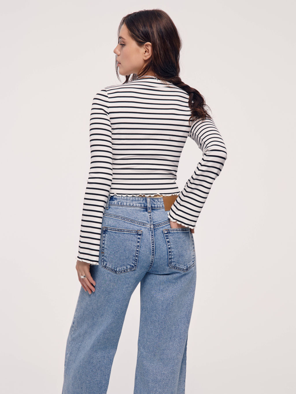 CONTE LD 2848 Джемпер женский white-black - Conte elegant фото 6