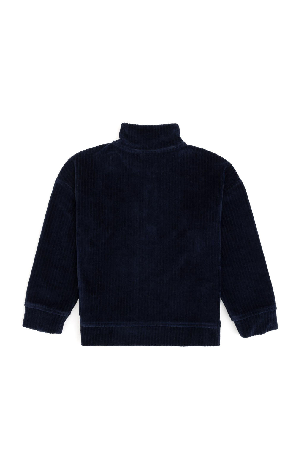 K_z _ocuk Lacivert Yar_m Fermuarl_ Pul Payetli Sweatshirt - U.s. polo assn фото 4