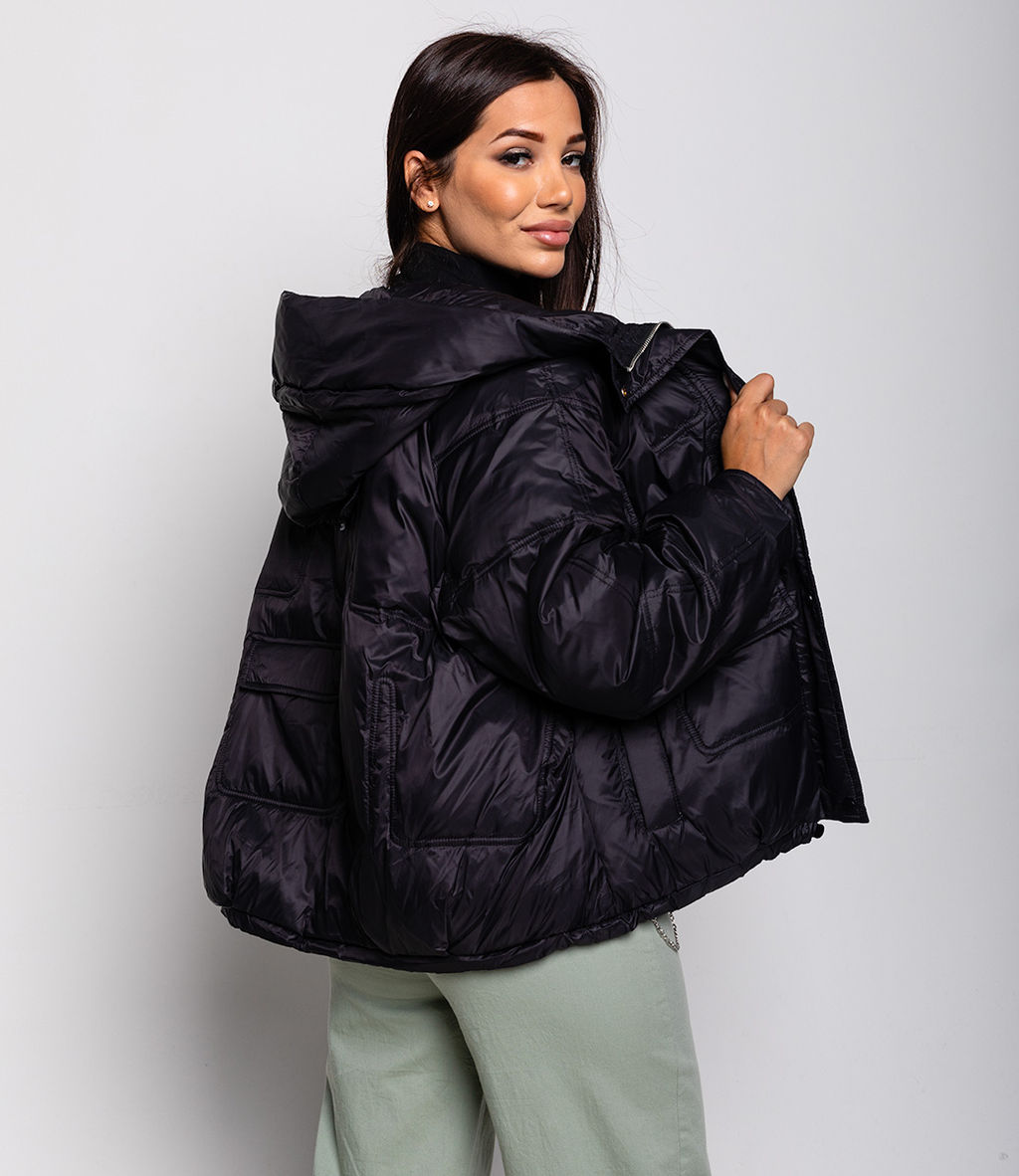 Куртка #КТ2975, чёрный