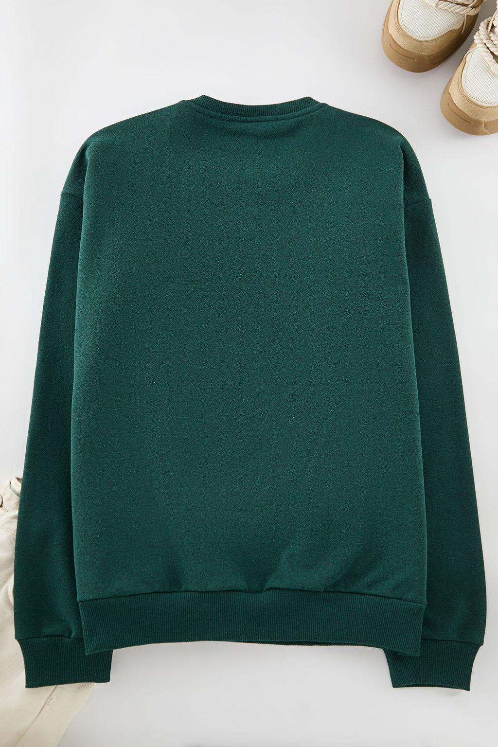 TRENDYOL MAN Siyah Oversize/Genis Kesim Uzun Kol Hayvan Nak?sl? Sweatshirt TMNAW24SW00169 - Trendyolmilla фото 9