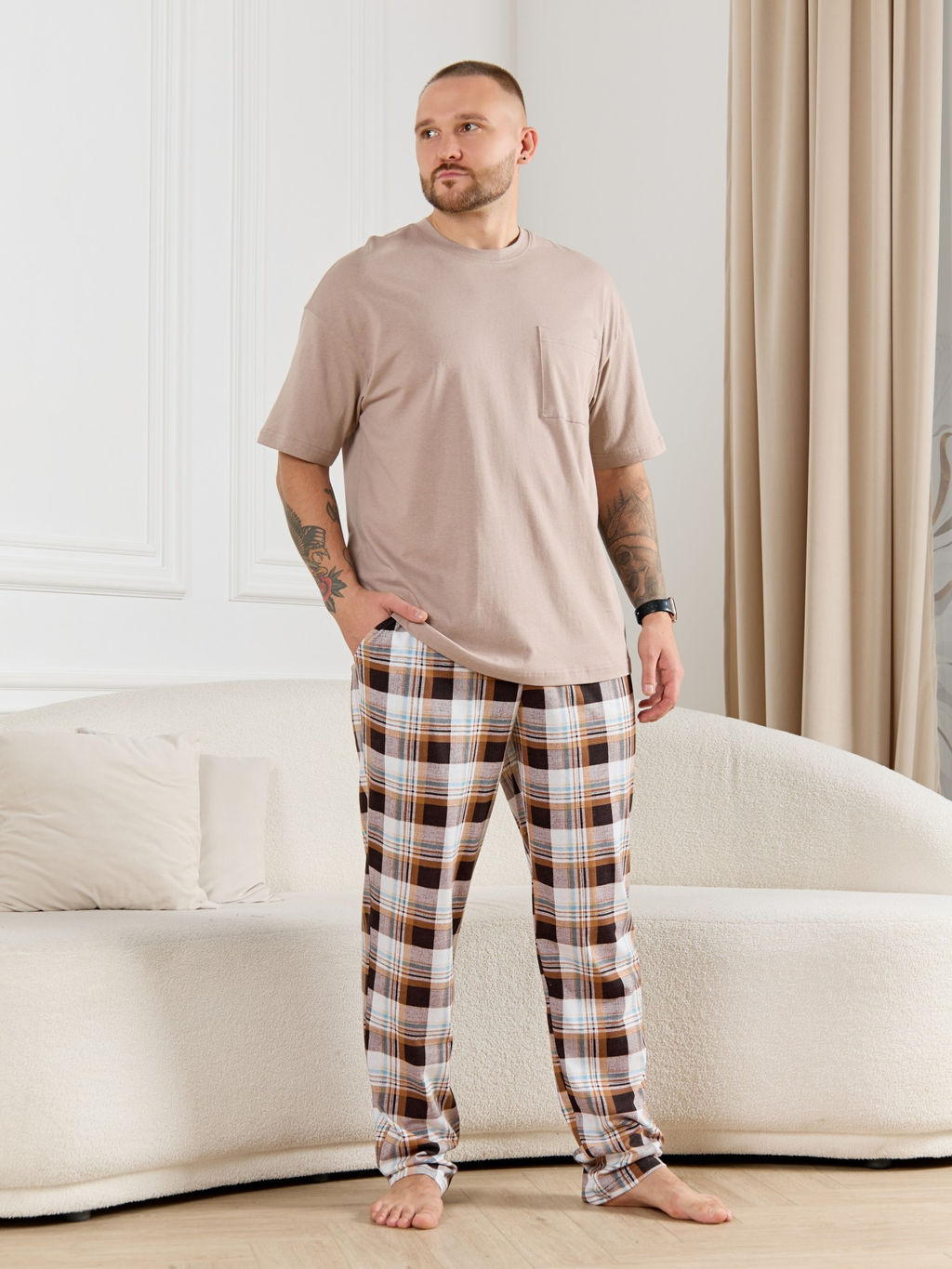 Брюки мужские Тор-1 VIOTEX из хлопка - Виотекс фото 49