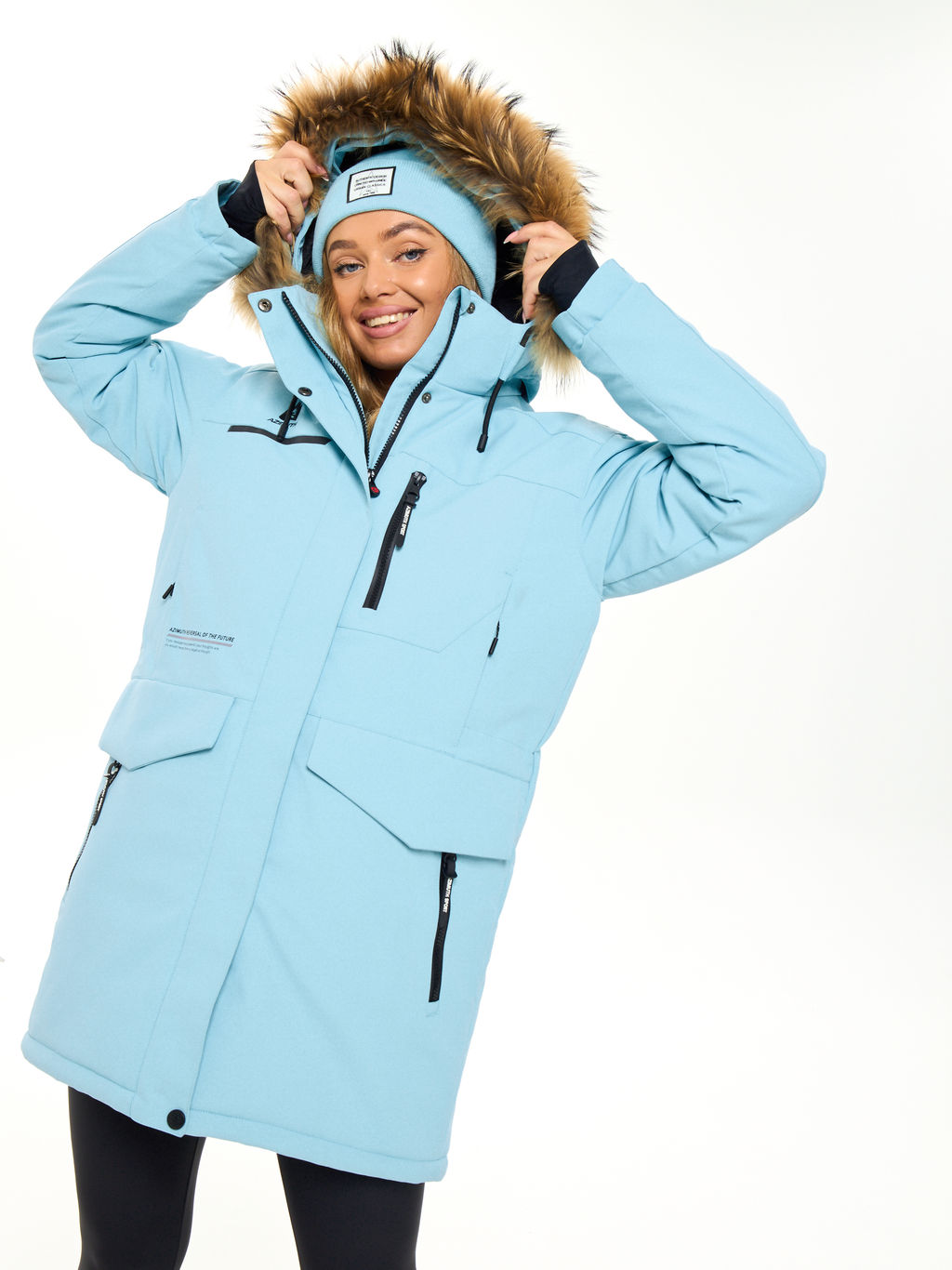 Женская парка Azimuth Гармония  фото 26