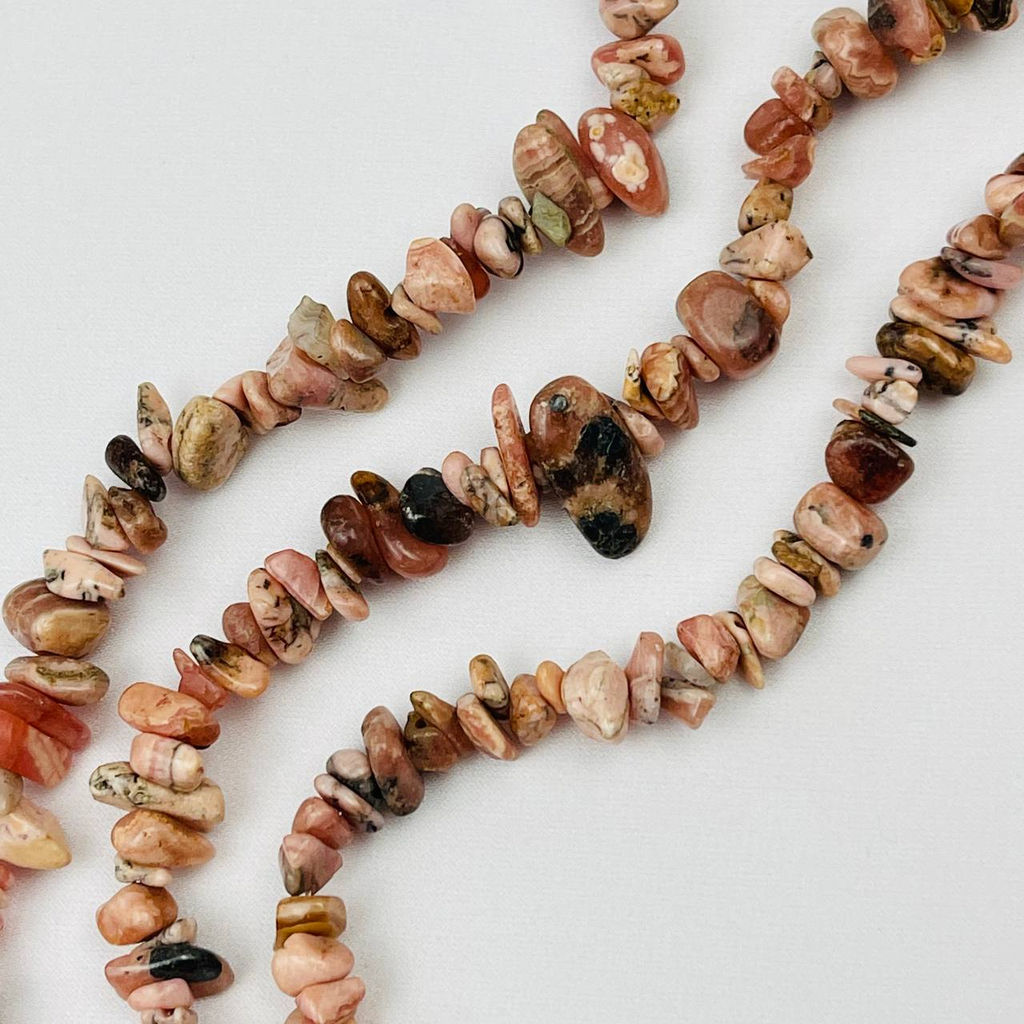 Бусины для украшений из Родохрозита крошка