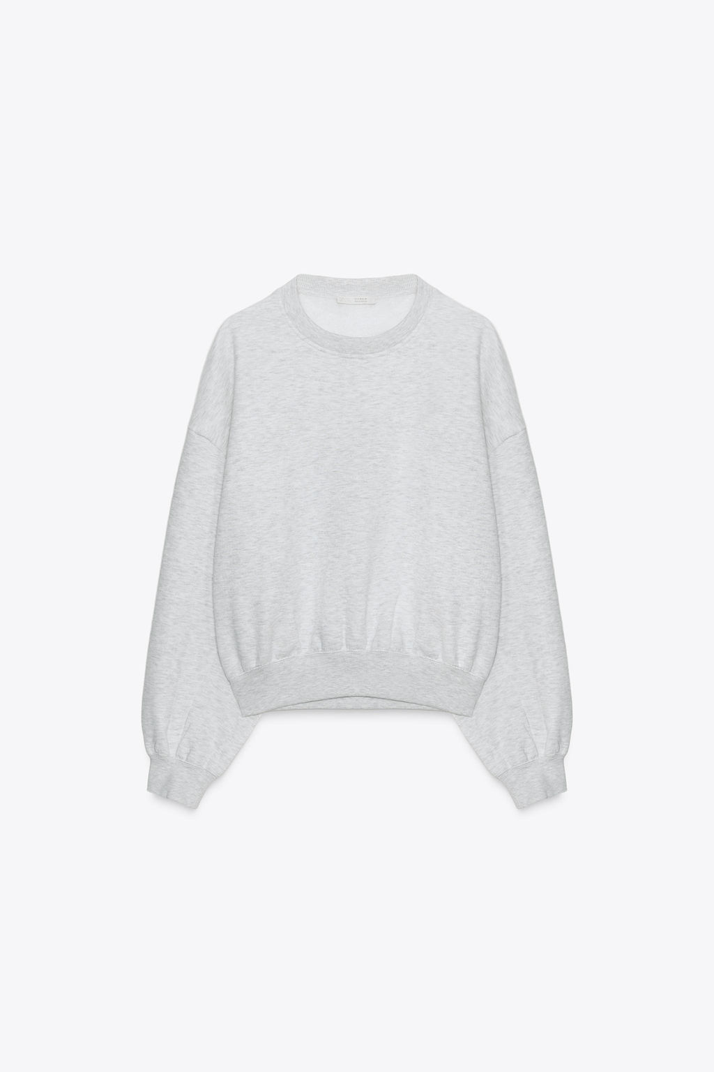 BASIC PLUSH SWEATSHIRT - Zara фото 9