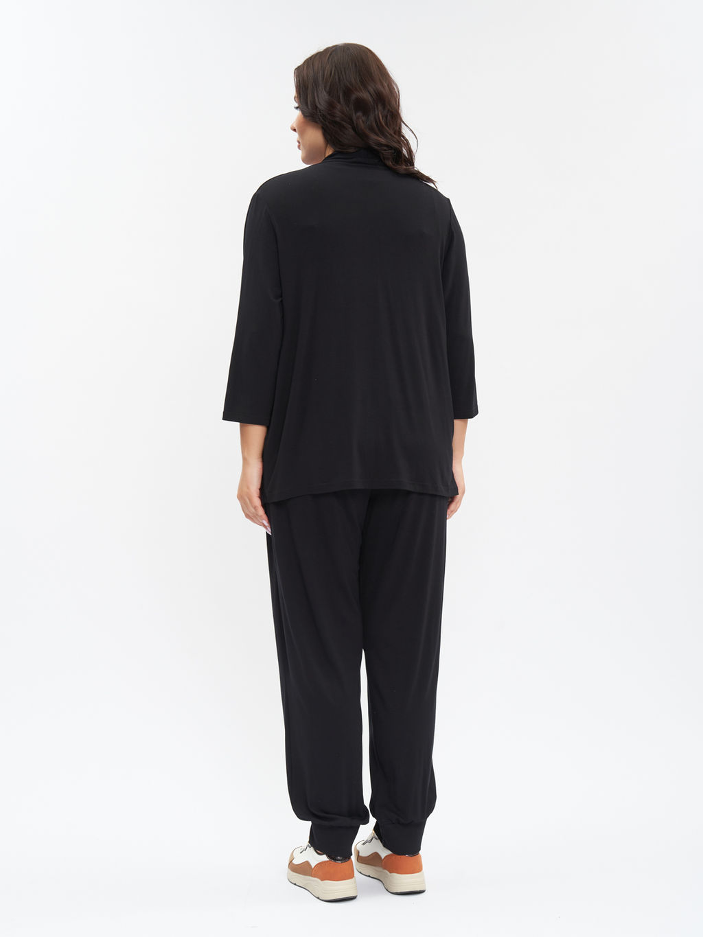 Кардиган из трикотажа KA31803BLK01 - Артесса фото 6