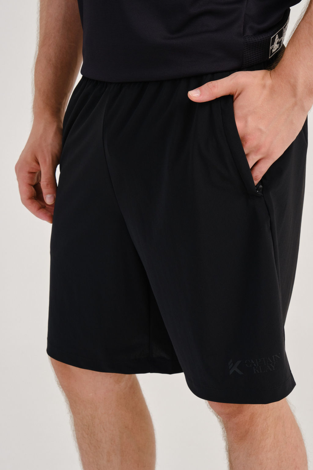 Шорты трикотажные Черный - Anta фото 4