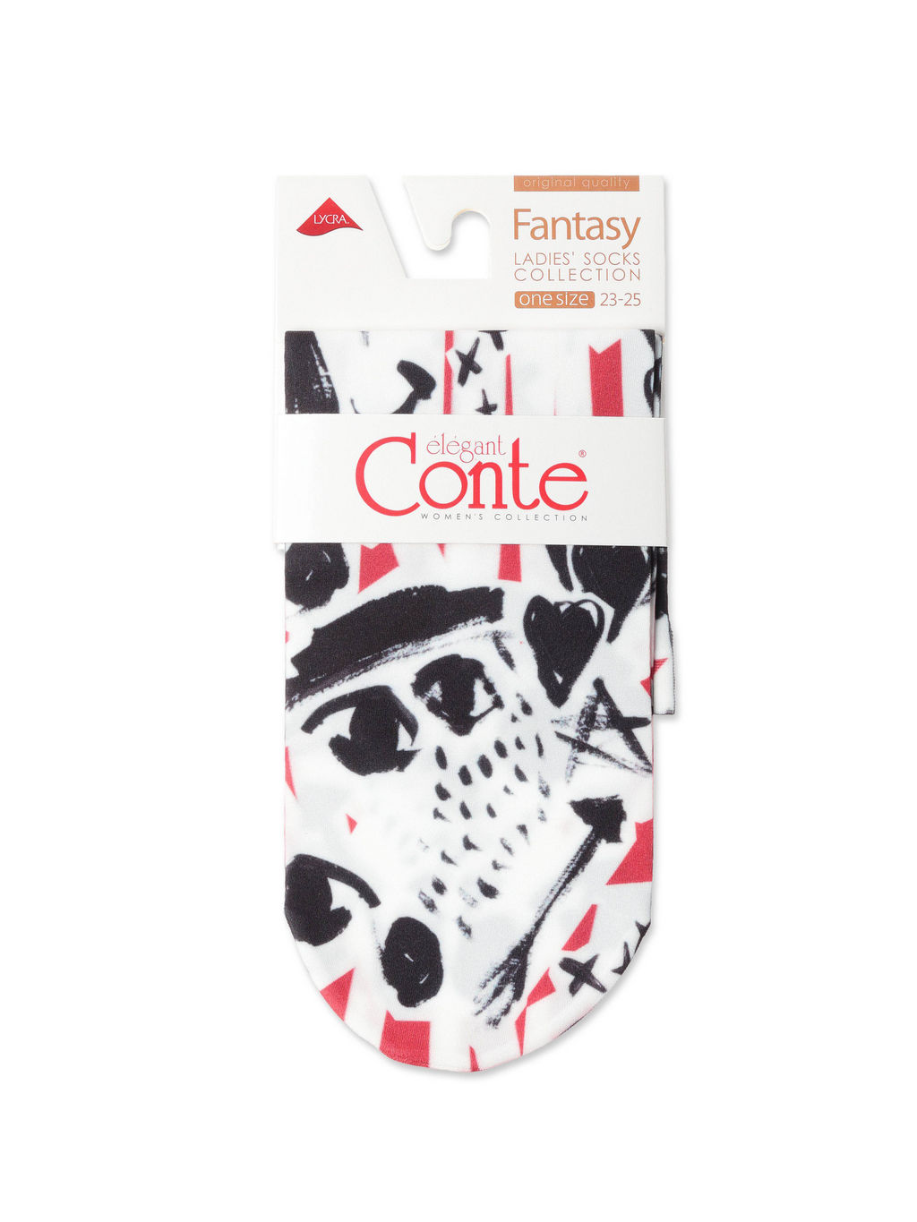 Цена за 2 пары. Носки Классические CONTE Носки с принтом FANTASY 70 mix - Conte elegant фото 51
