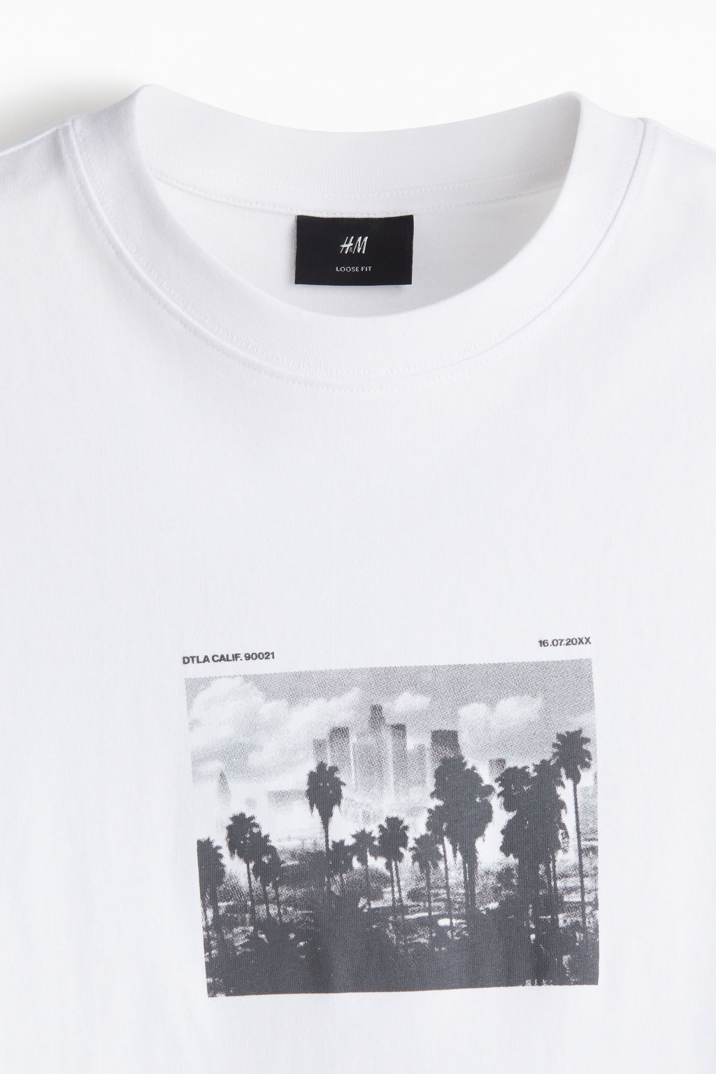 Camiseta con motivo estampado Loose Fit - H&m фото 8
