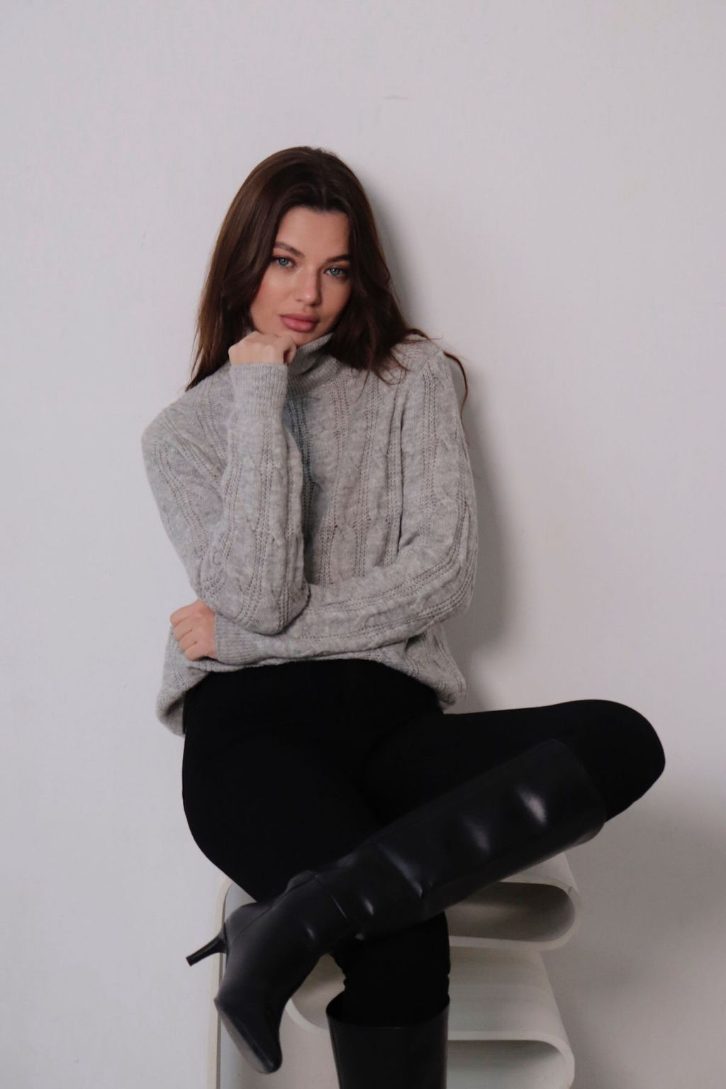 10801 Свитер серый - Martichelli фото 18