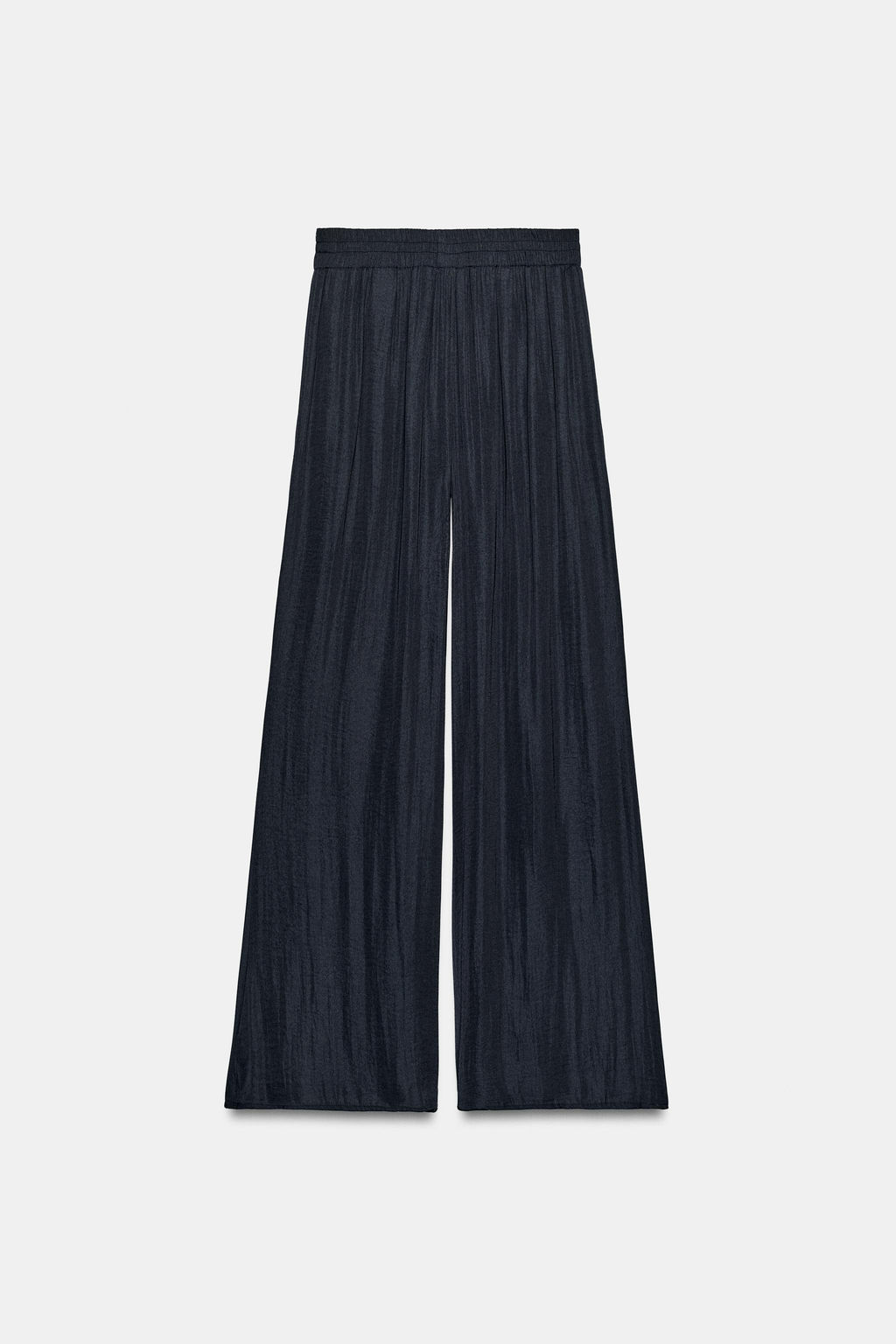 PANTAL?N FLUIDO ANCHO / Azul noche - Zara фото 8