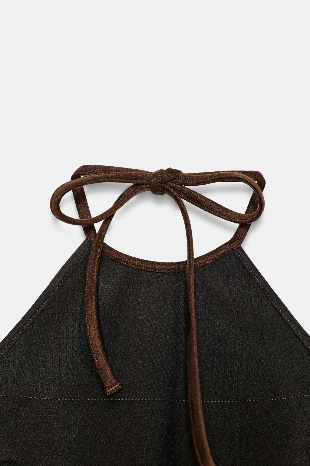 SPARKLY FAUX SUEDE EFFECT FRINGED TOP - Zara фото 23